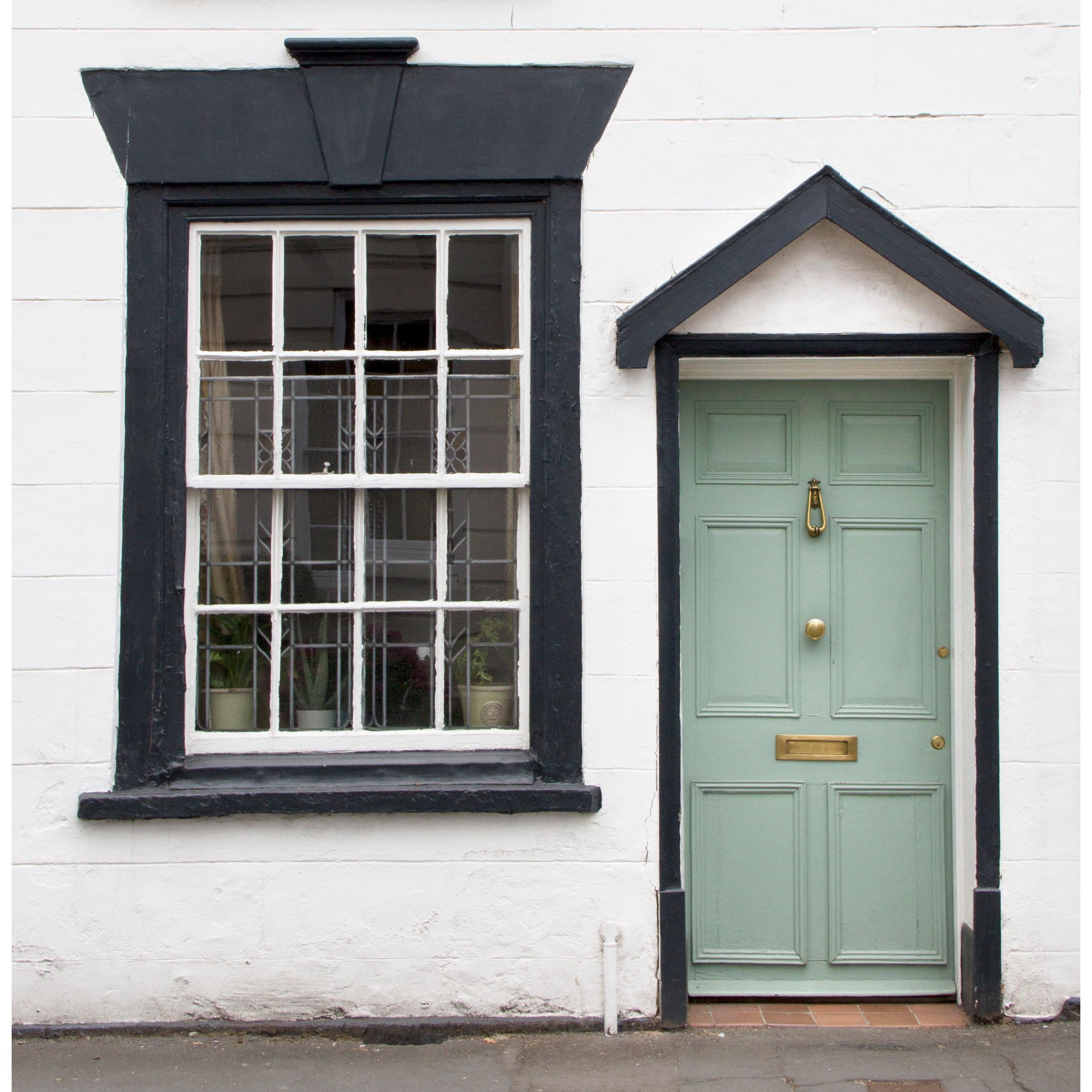 Polished Brass Victorian Loop Door Knocker | From The Anvil-Bolt-Through Door Knockers-Yester Home