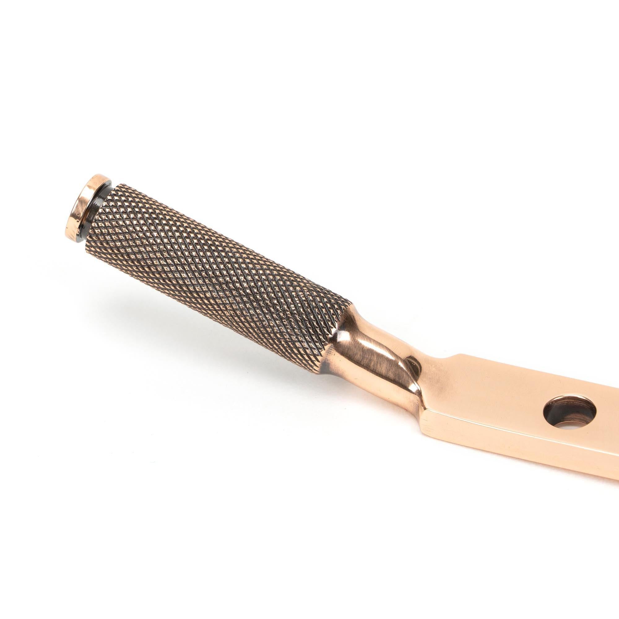 Polished Bronze 12" Brompton Stay | From The Anvil - Stays - From The Anvil - Yester Home