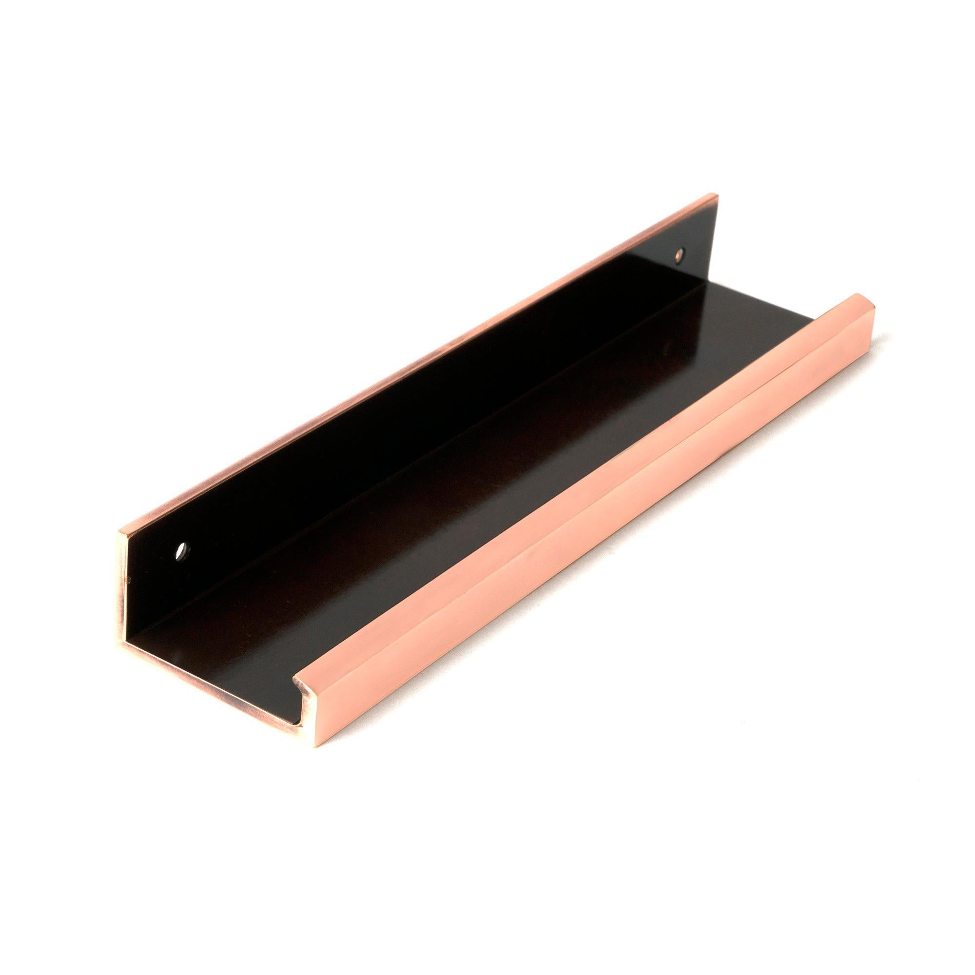 Polished Bronze 200mm Plain Edge Pull | From The Anvil - Edge Pulls - From The Anvil - Yester Home