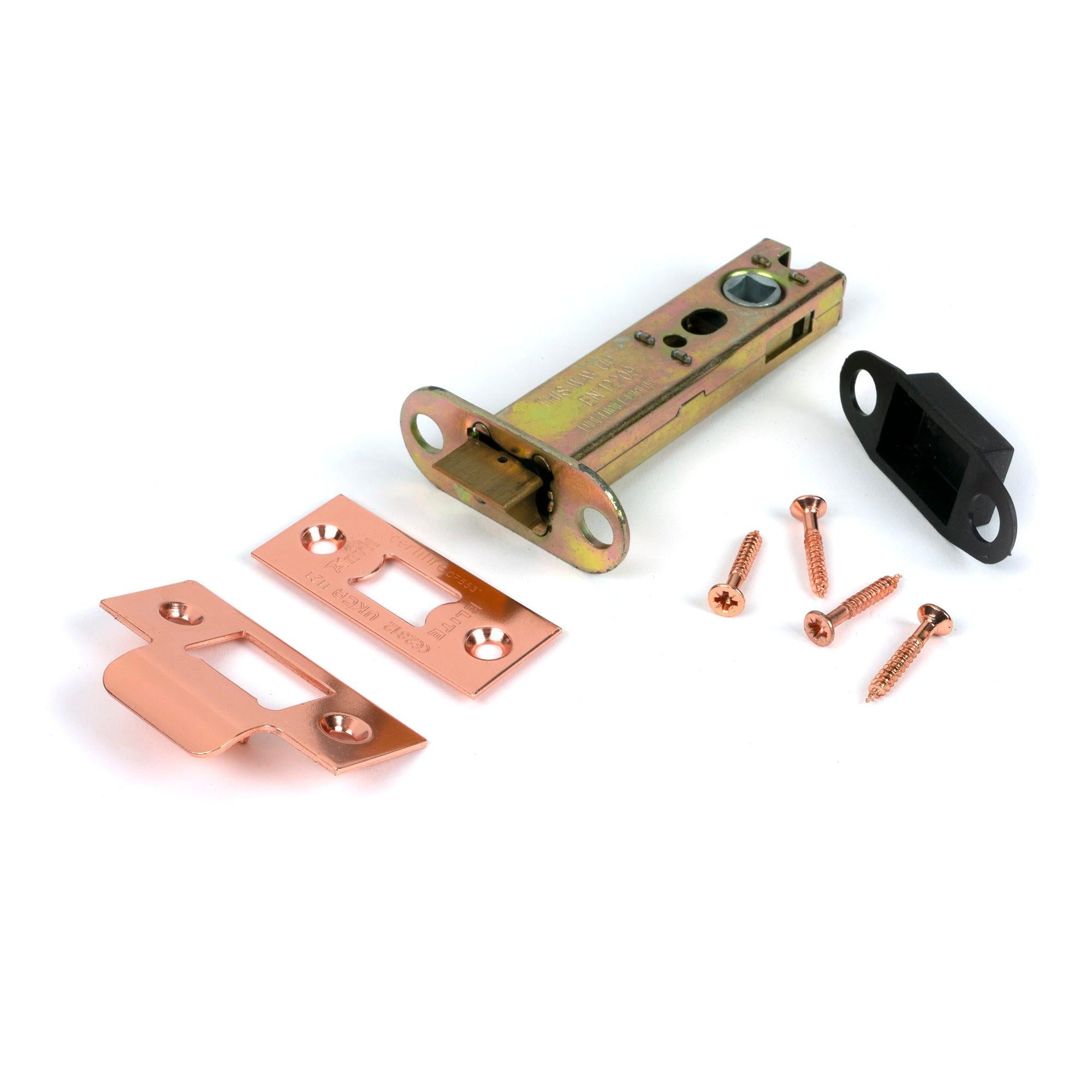 Polished Bronze 4" Heavy Duty Latch - Latches - From The Anvil - Yester Home