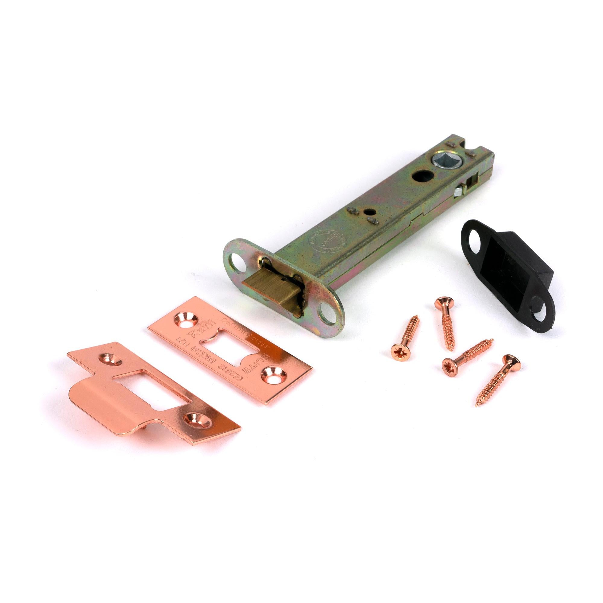 Polished Bronze 5" Heavy Duty Latch - Latches - From The Anvil - Yester Home