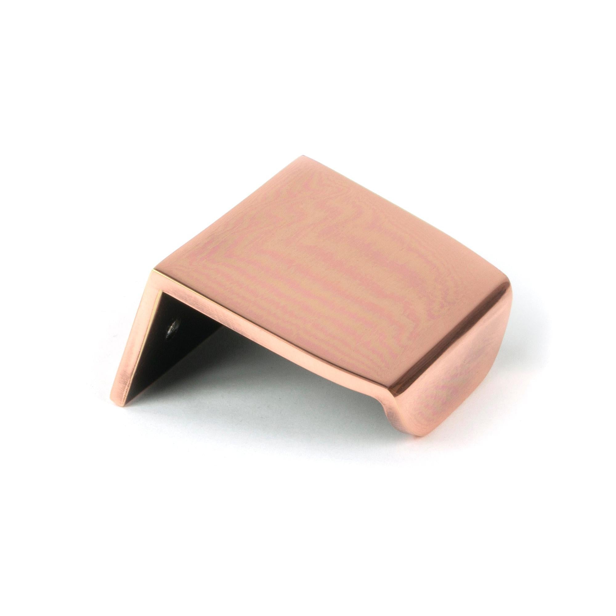 Polished Bronze 50mm Moore Edge Pull | From The Anvil - Edge Pulls - From The Anvil - Yester Home