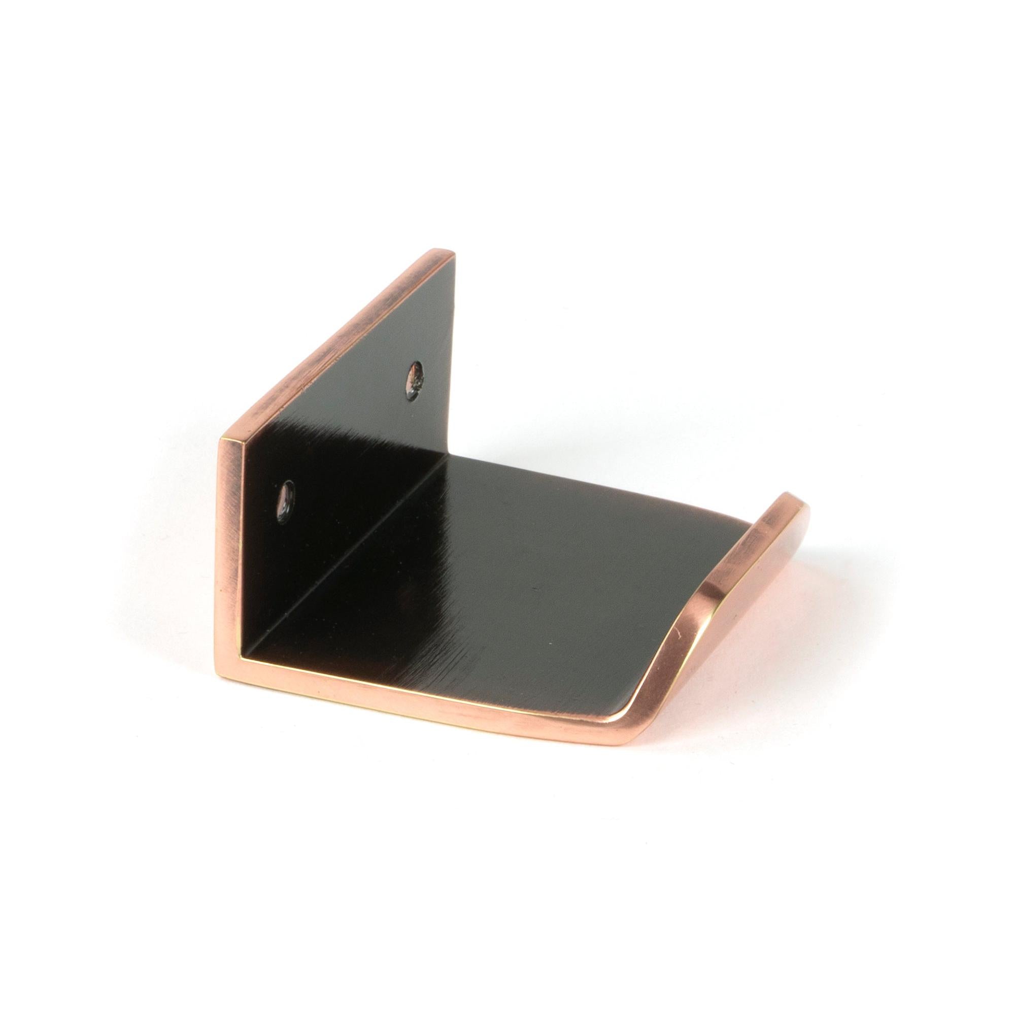 Polished Bronze 50mm Moore Edge Pull | From The Anvil - Edge Pulls - From The Anvil - Yester Home