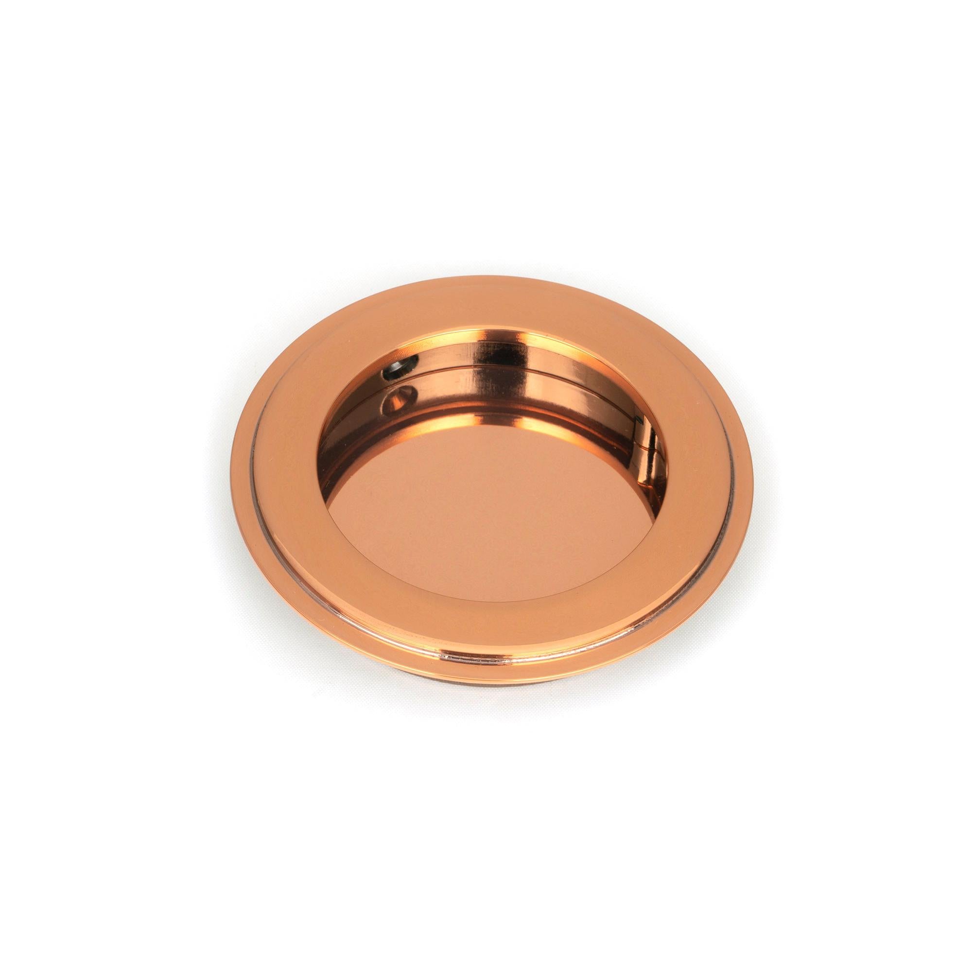 Polished Bronze 75mm Art Deco Round Pull | From The Anvil - Cabinet Pulls - From The Anvil - Yester Home