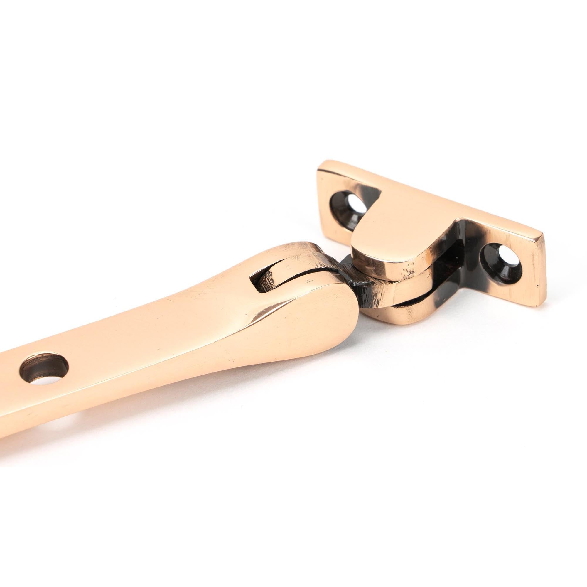 Polished Bronze 8" Brompton Stay | From The Anvil - Stays - From The Anvil - Yester Home