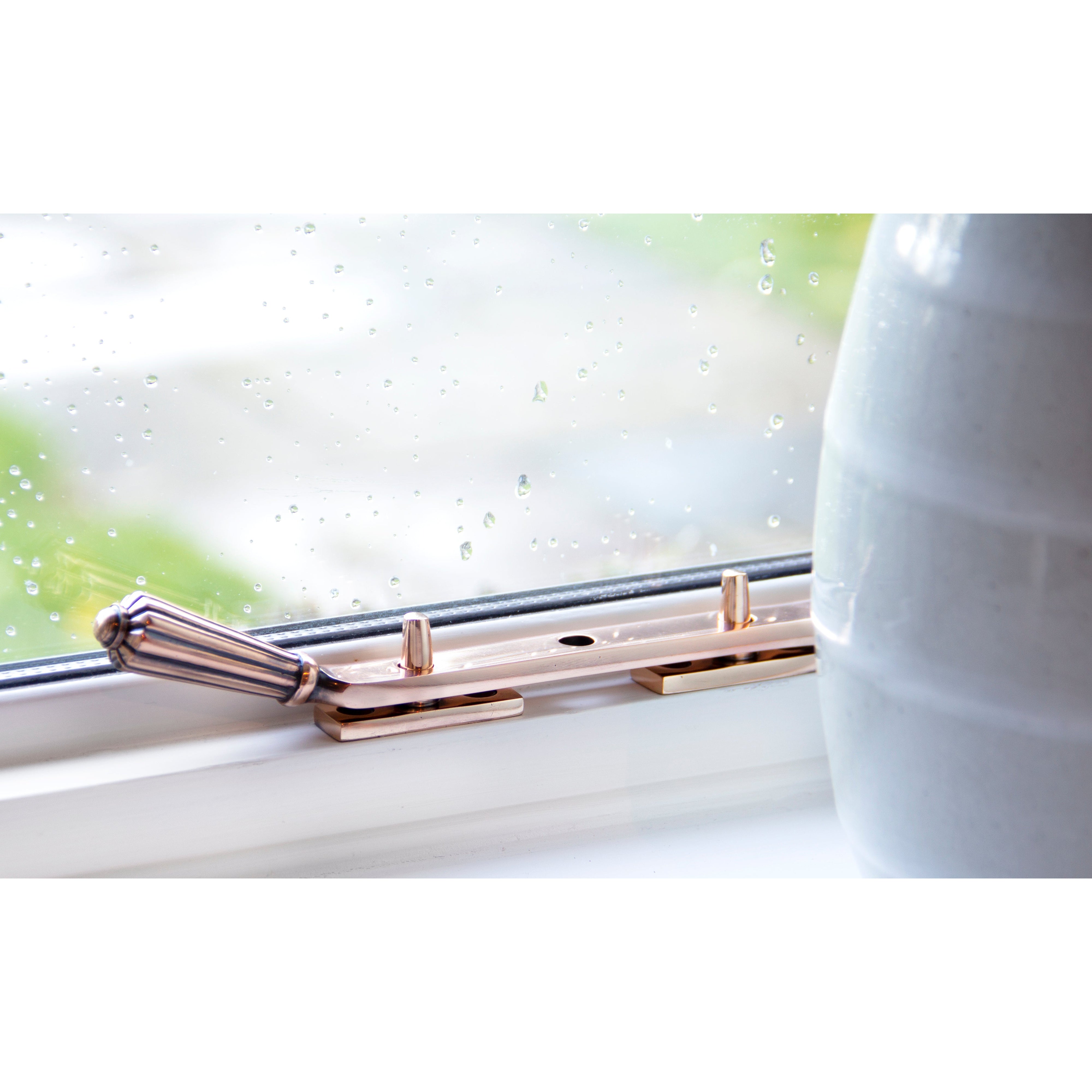 Polished Bronze 8" Hinton Stay | From The Anvil-Stays-Yester Home