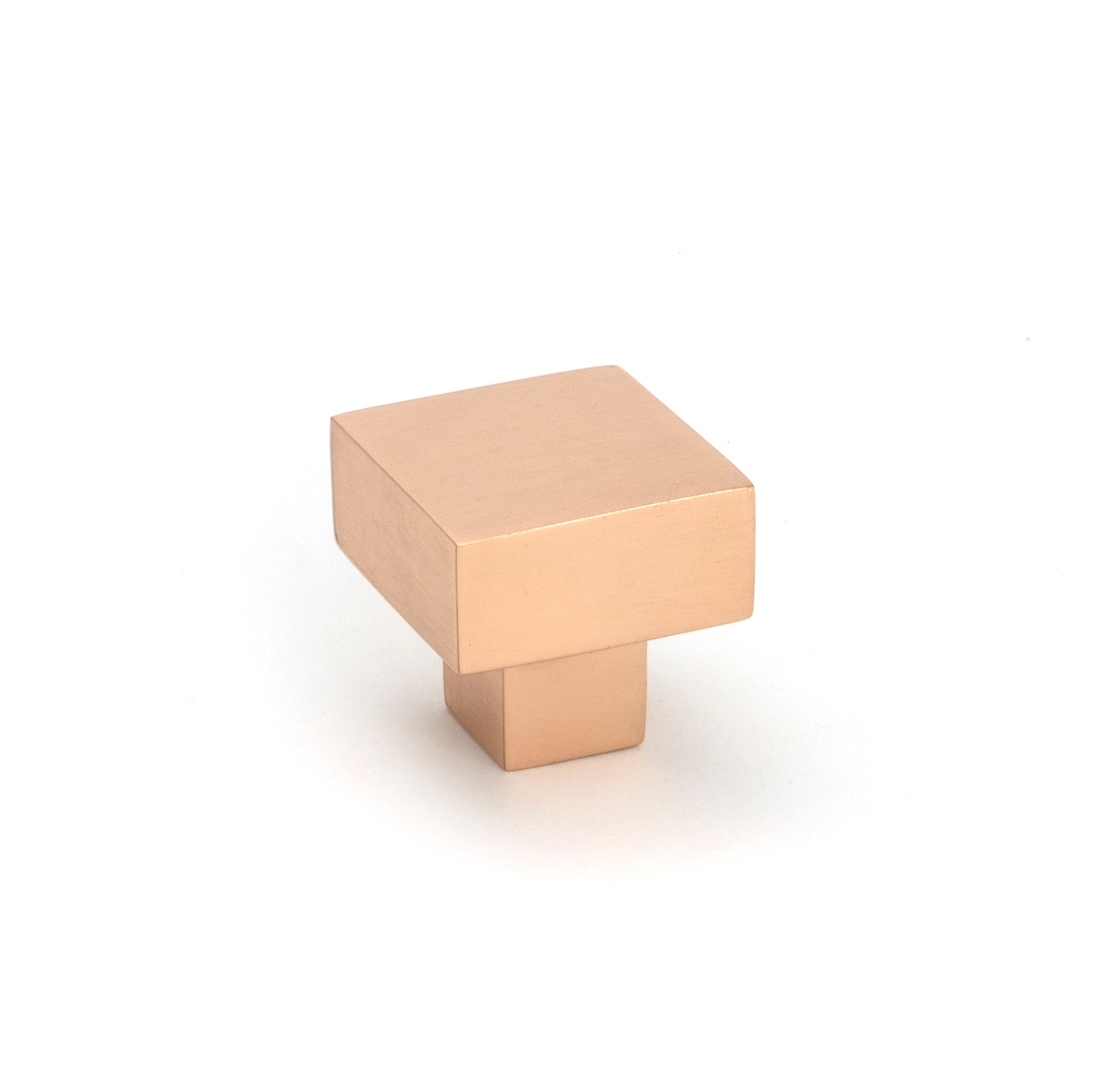 Polished Bronze Albers Cabinet Knob - 25mm - Cabinet Knobs - From The Anvil - Yester Home
