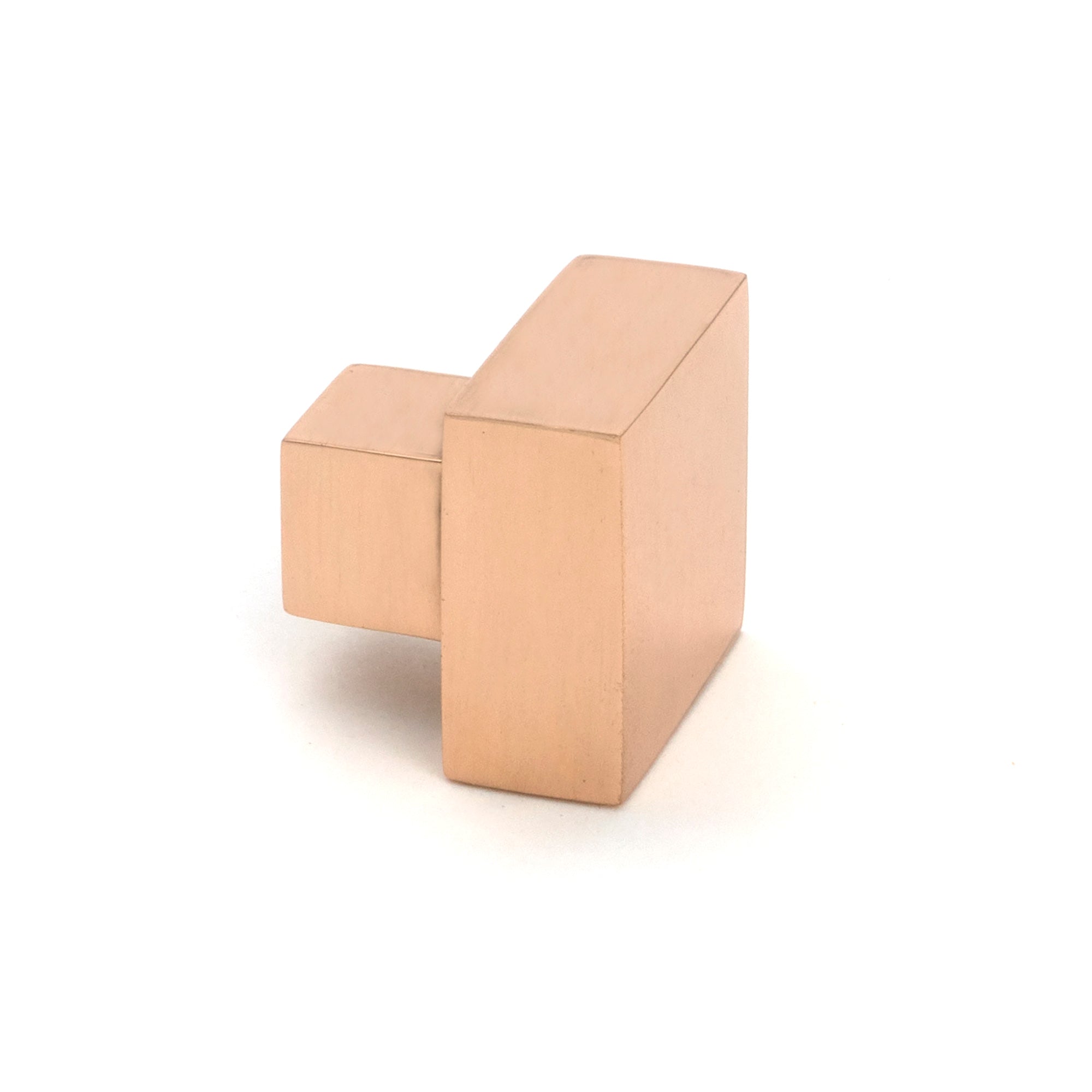 Polished Bronze Albers Cabinet Knob - 25mm - Cabinet Knobs - From The Anvil - Yester Home