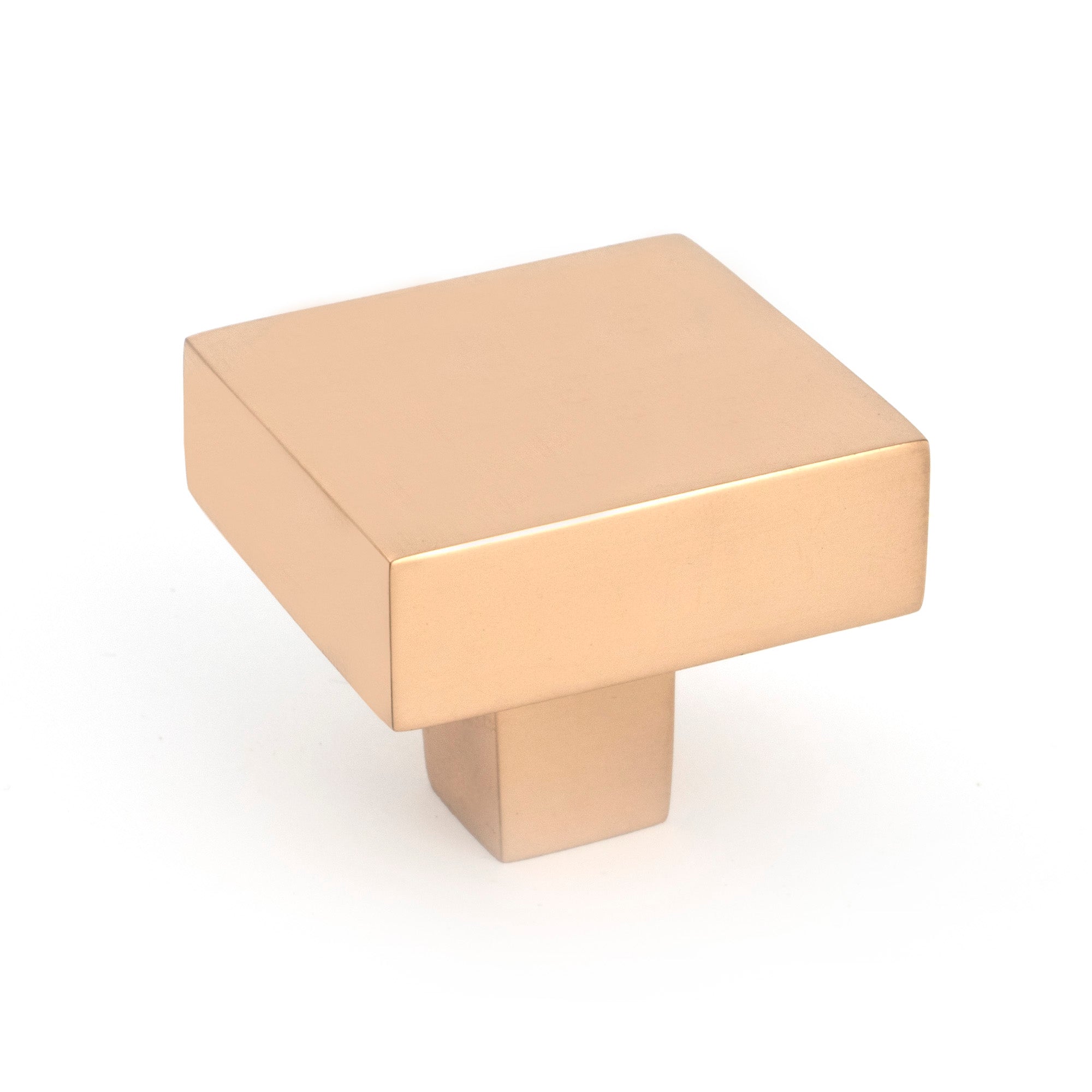 Polished Bronze Albers Cabinet Knob - 35mm - Cabinet Knobs - From The Anvil - Yester Home