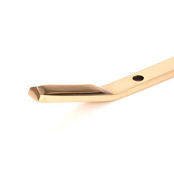 Polished Bronze Art Deco 8" Stay - Stays - From The Anvil - Yester Home