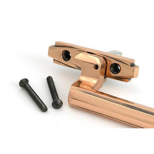 Polished Bronze Art Deco Espag - LH - Espag. Fasteners - From The Anvil - Yester Home