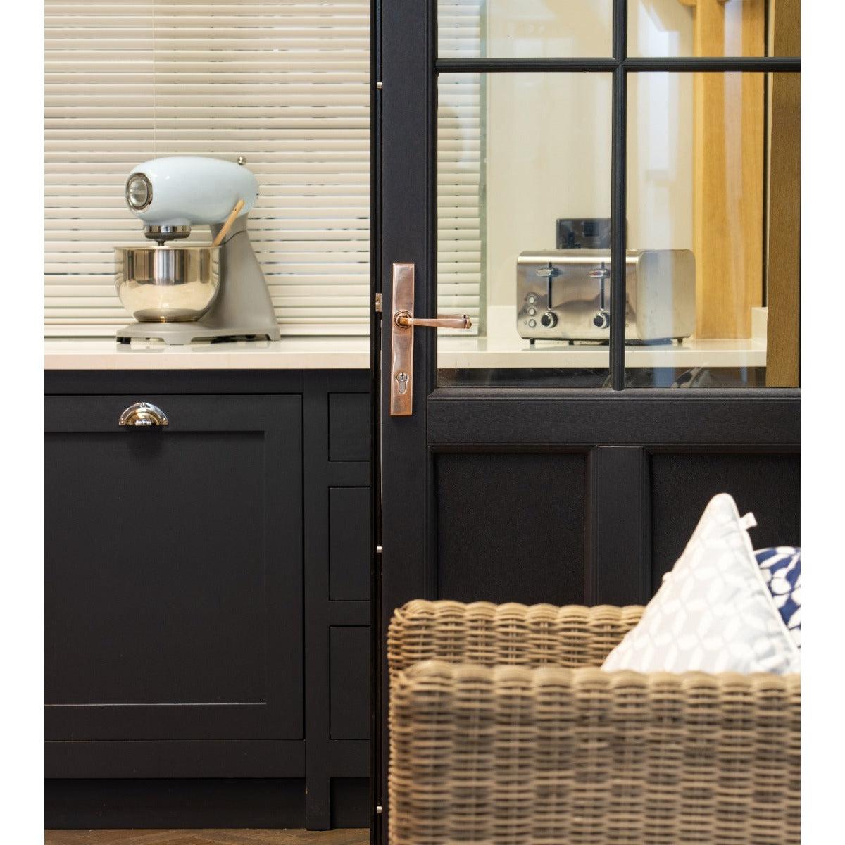 Polished Bronze Avon Slimline Lever Espag. Lock Set | From The Anvil-Espagnolette-Yester Home