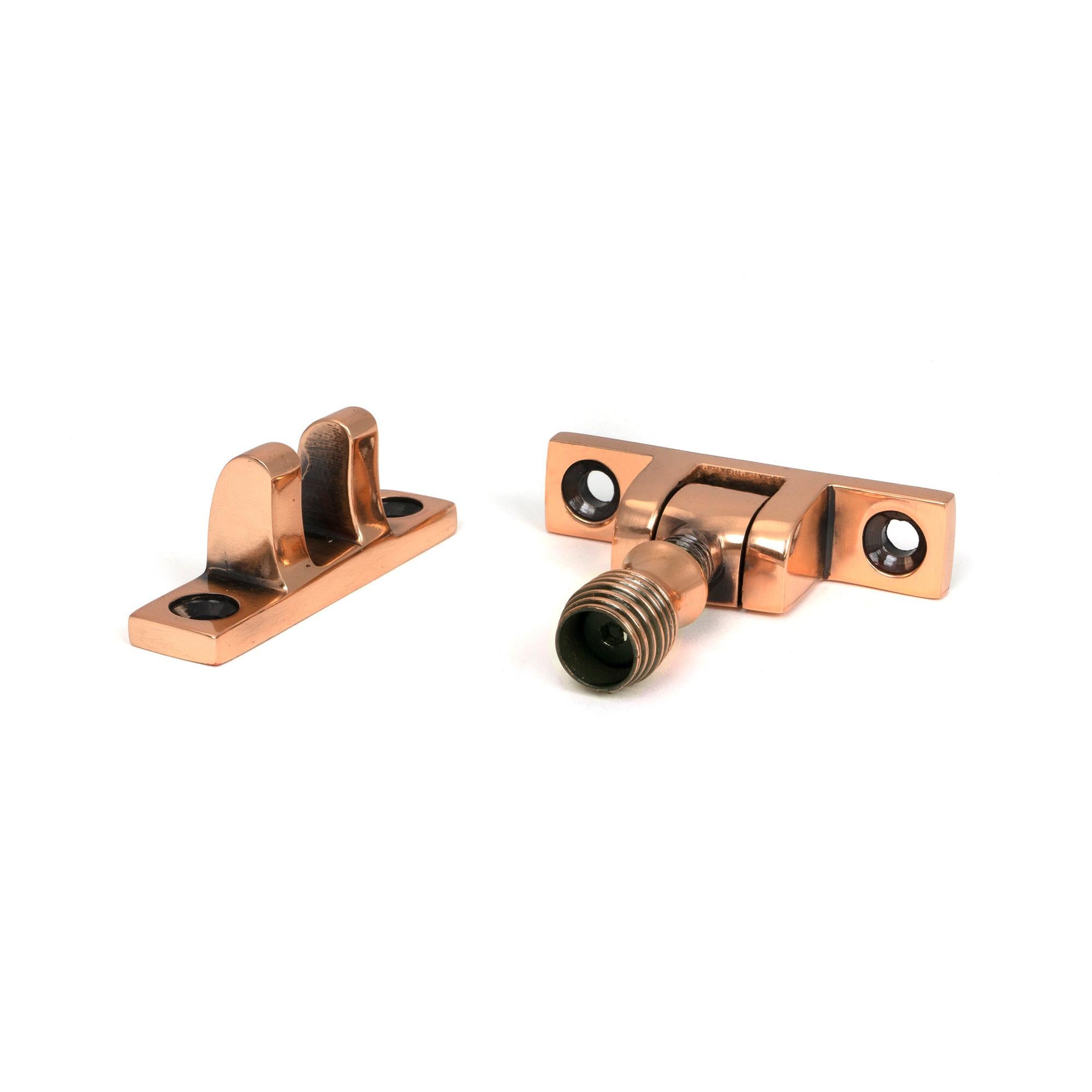 Polished Bronze Beehive Brighton Fastener - Narrow (Square) | From The Anvil - Brighton Fasteners - From The Anvil - Yester Home