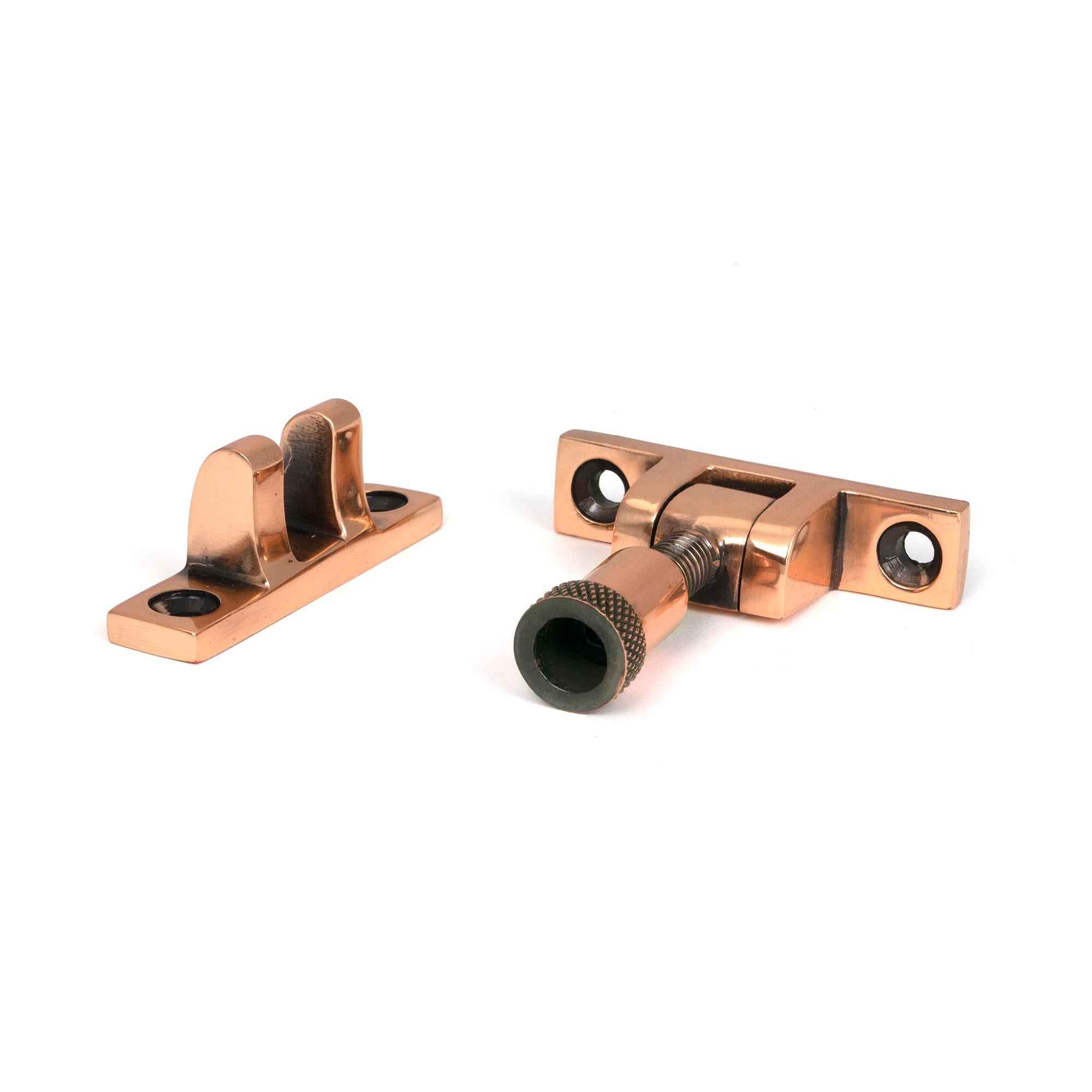 Polished Bronze Brompton Brighton Fastener - Narrow (Square) | From The Anvil - Brighton Fasteners - From The Anvil - Yester Home
