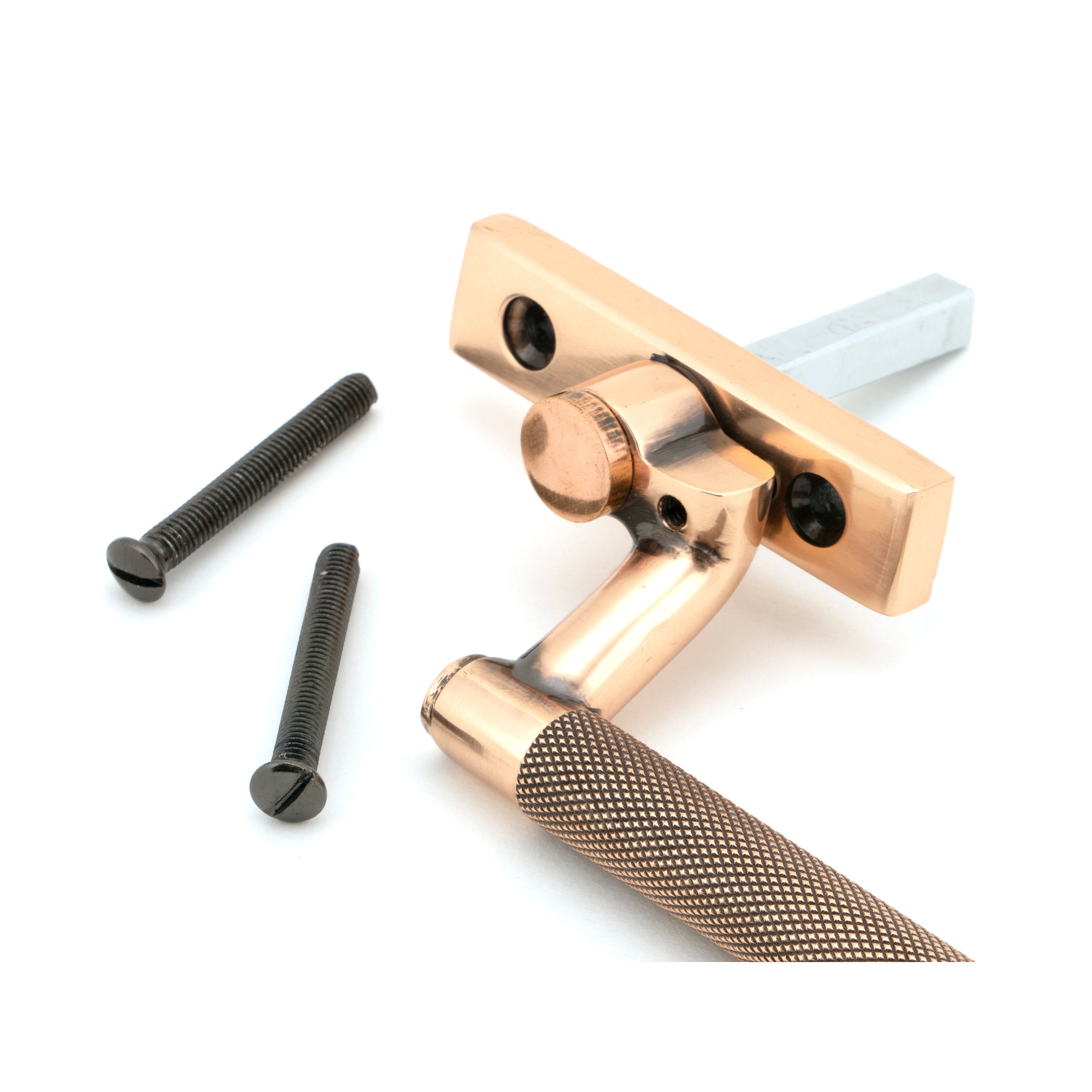 Polished Bronze Brompton Espag - LH | From The Anvil-Espag. Fasteners-Yester Home