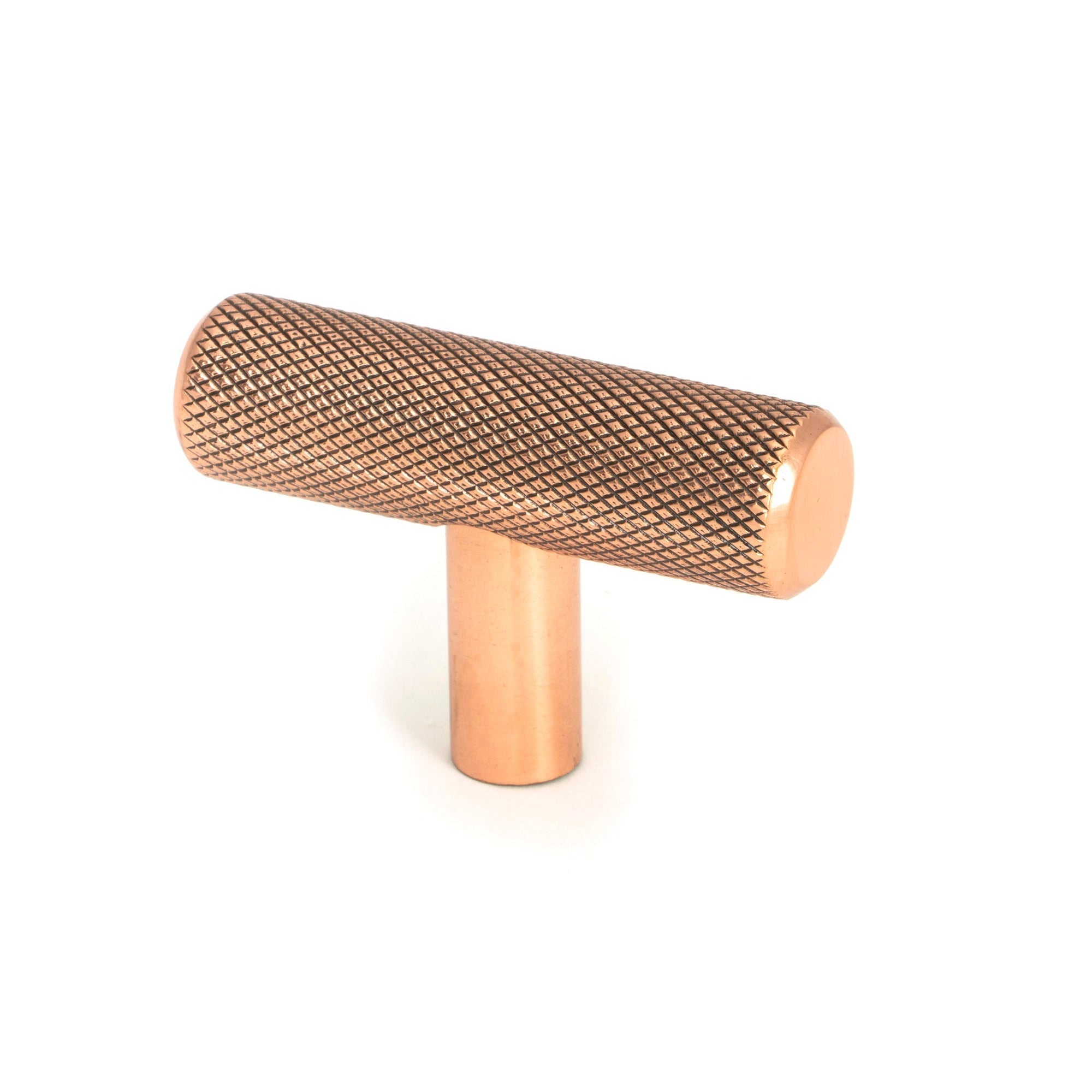 Polished Bronze Brompton T-Bar | From The Anvil-Cabinet Knobs-Yester Home