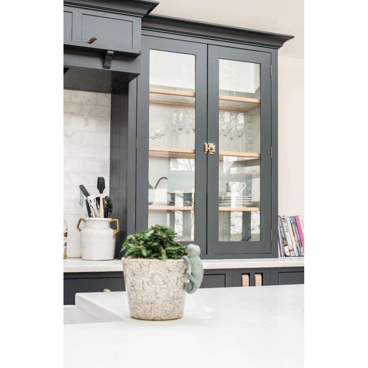 Polished Bronze Cabinet Latch | From The Anvil-Cabinet Latches & Catches-Yester Home