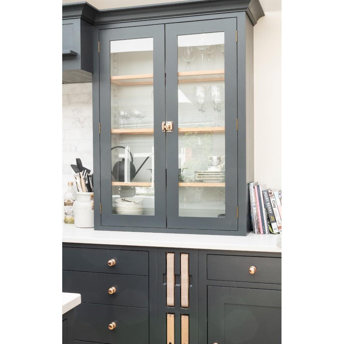 Polished Bronze Cabinet Latch | From The Anvil-Cabinet Latches & Catches-Yester Home
