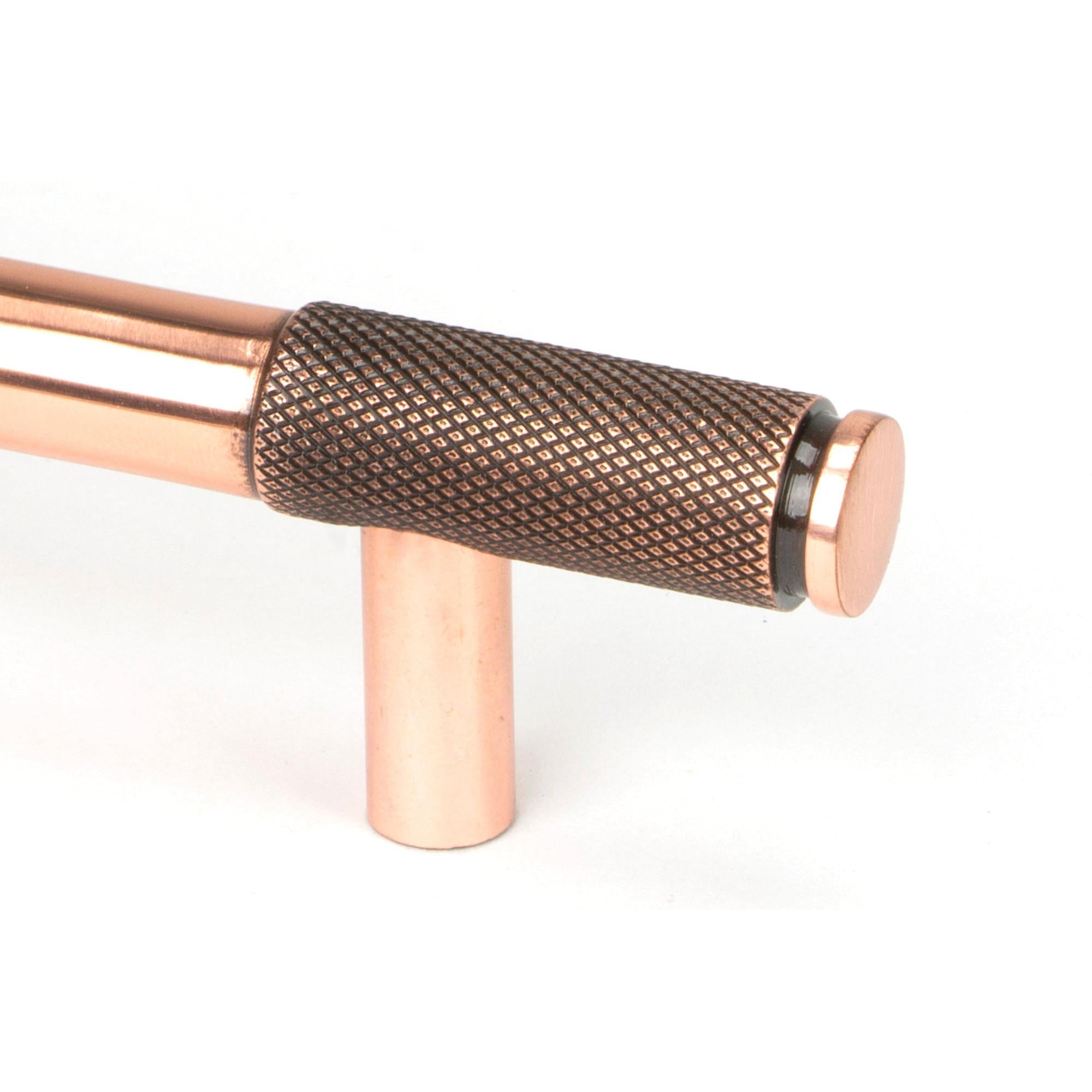 Polished Bronze Half Brompton Pull Handle - Medium | From The Anvil - Pull Handles - From The Anvil - Yester Home