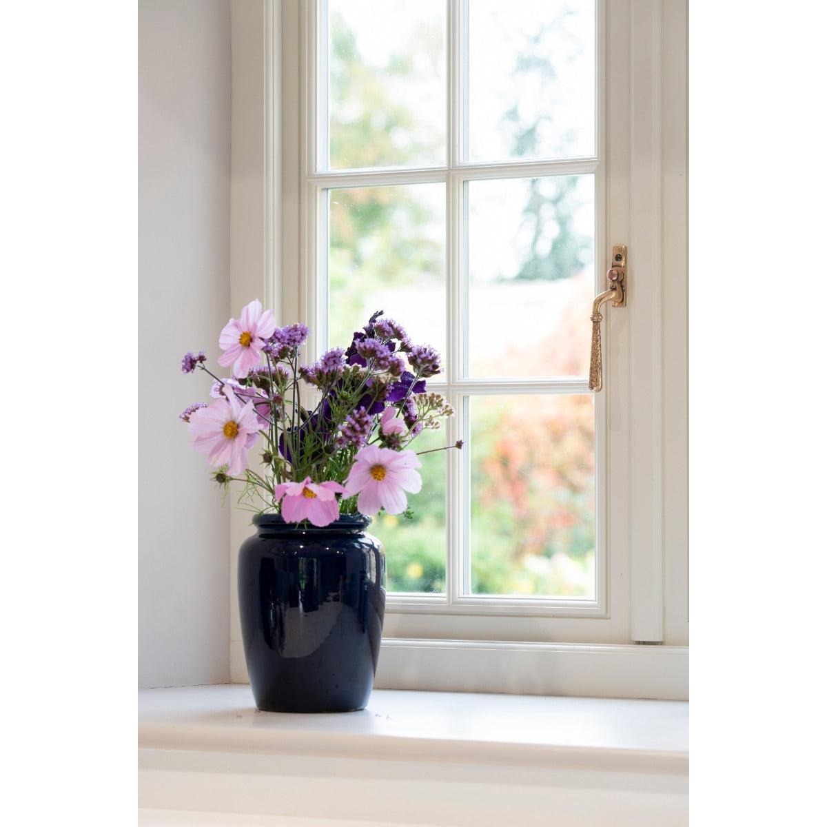 Polished Bronze Hammered Newbury Espag - LH | From The Anvil-Espag. Fasteners-Yester Home