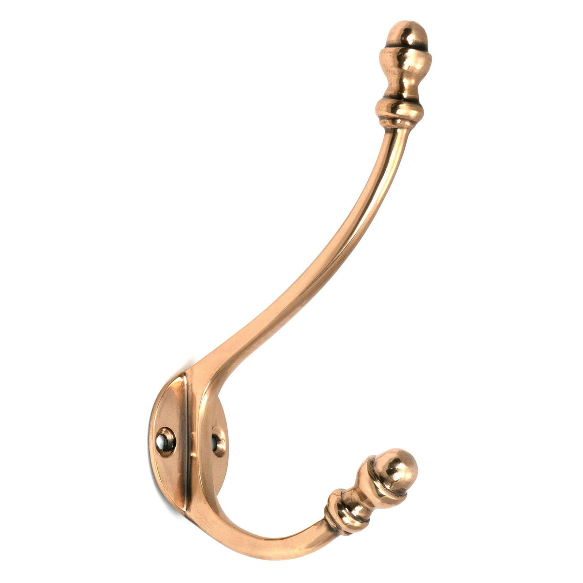 Polished Bronze Hat & Coat Hook | From The Anvil - Coat Hooks - From The Anvil - Yester Home