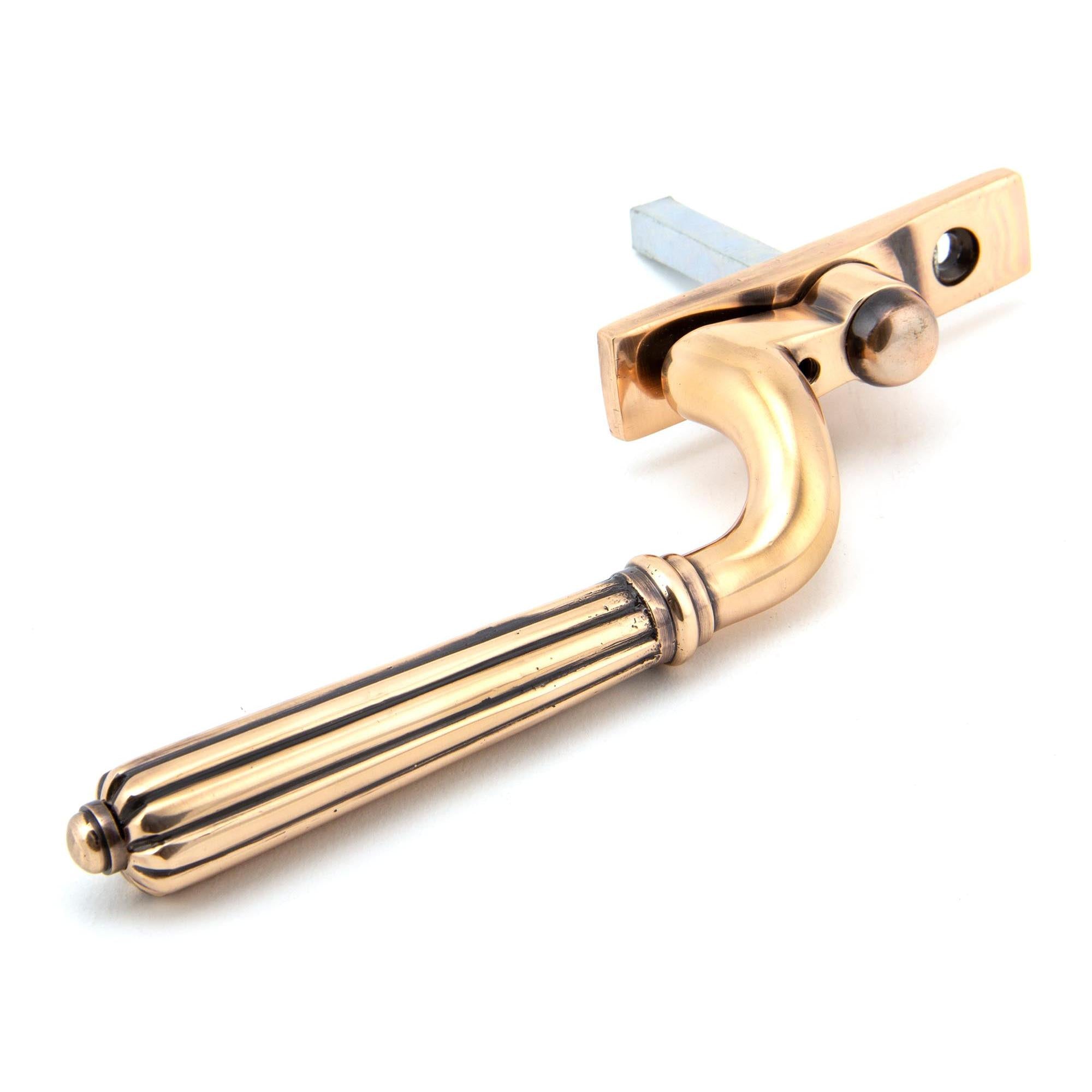 Polished Bronze Hinton Espag - RH | From The Anvil - Espag. Fasteners - From The Anvil - Yester Home