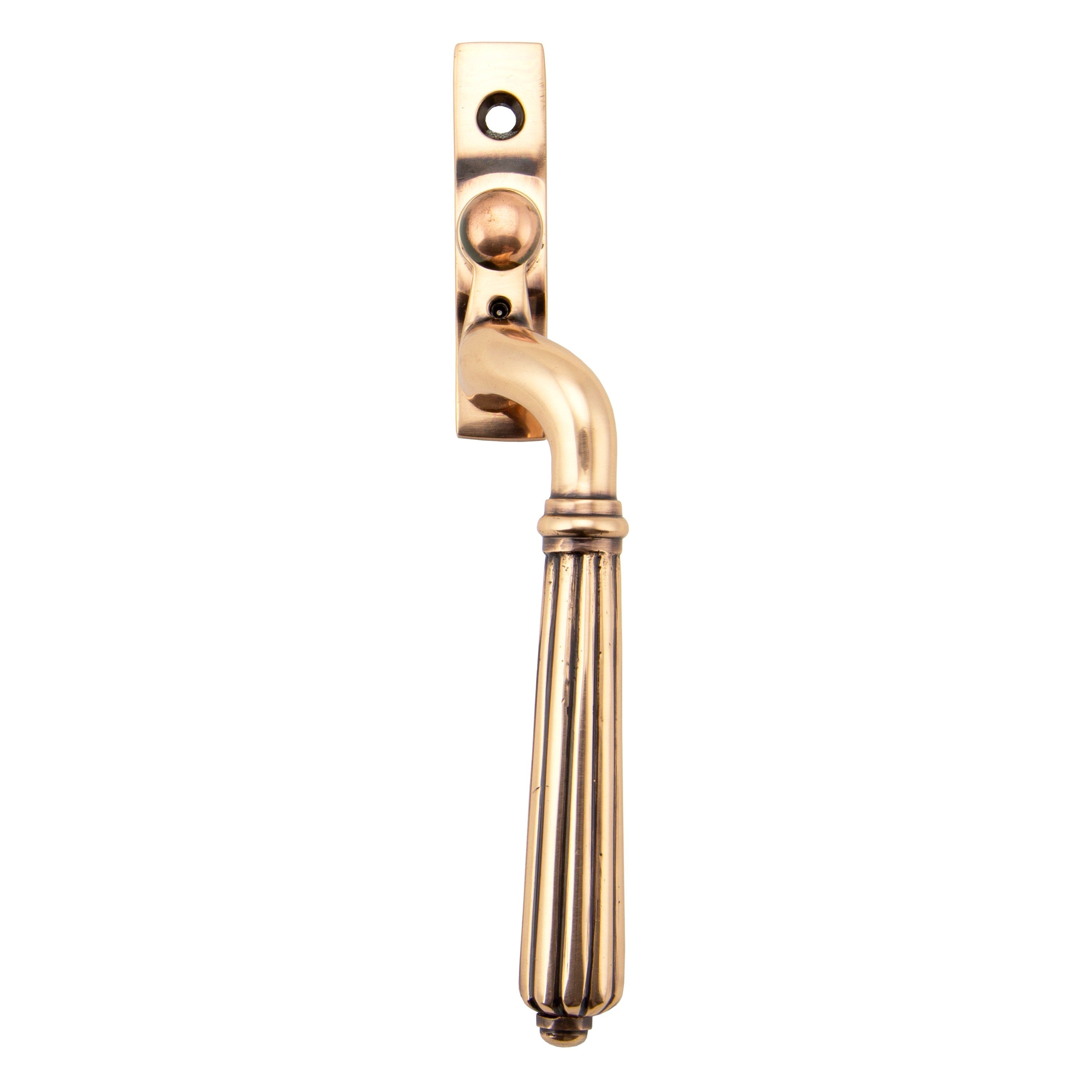 Polished Bronze Hinton Espag - RH | From The Anvil-Espag. Fasteners-Yester Home