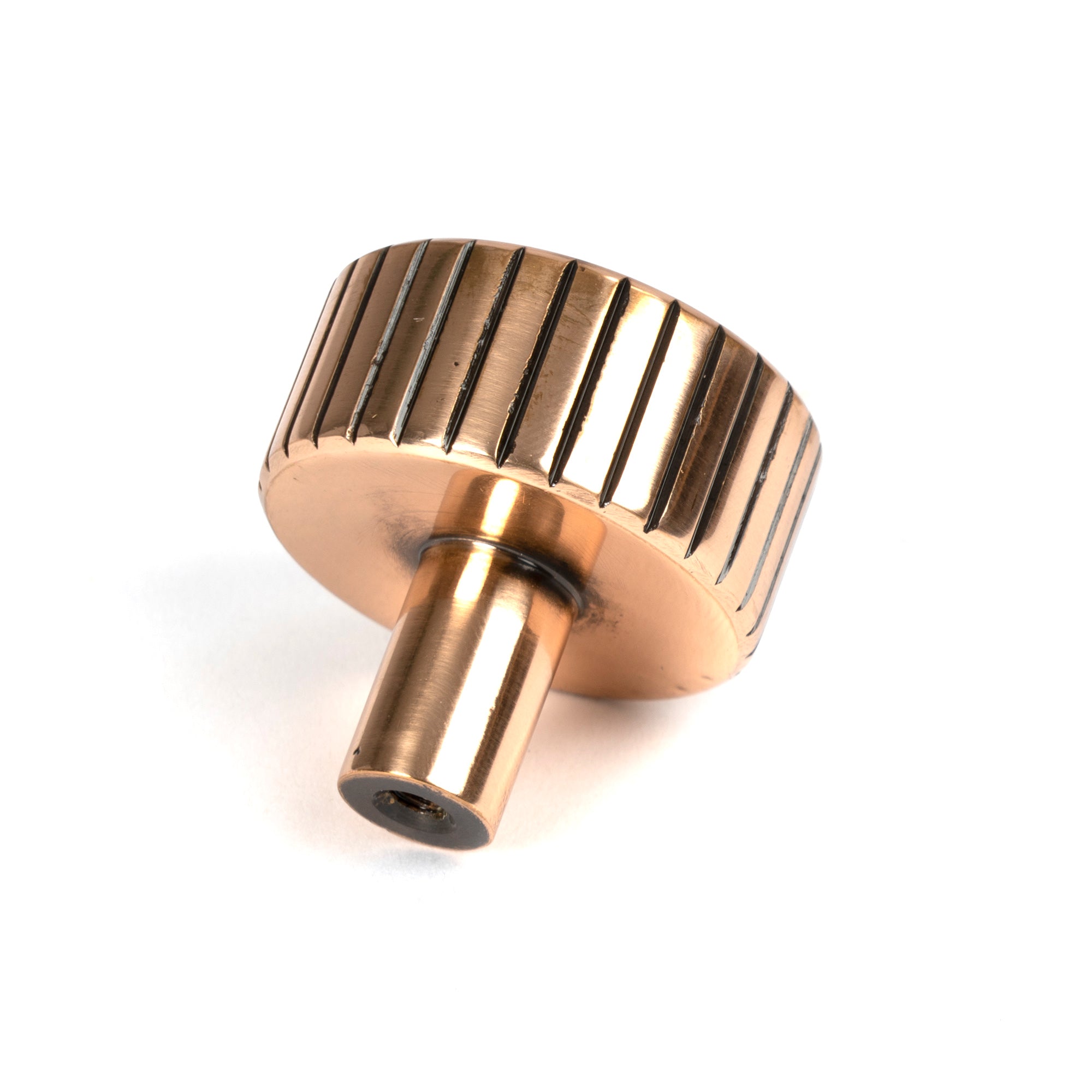 Polished Bronze Judd Cabinet Knob - 32mm (No rose) | From The Anvil - Cabinet Knobs - From The Anvil - Yester Home