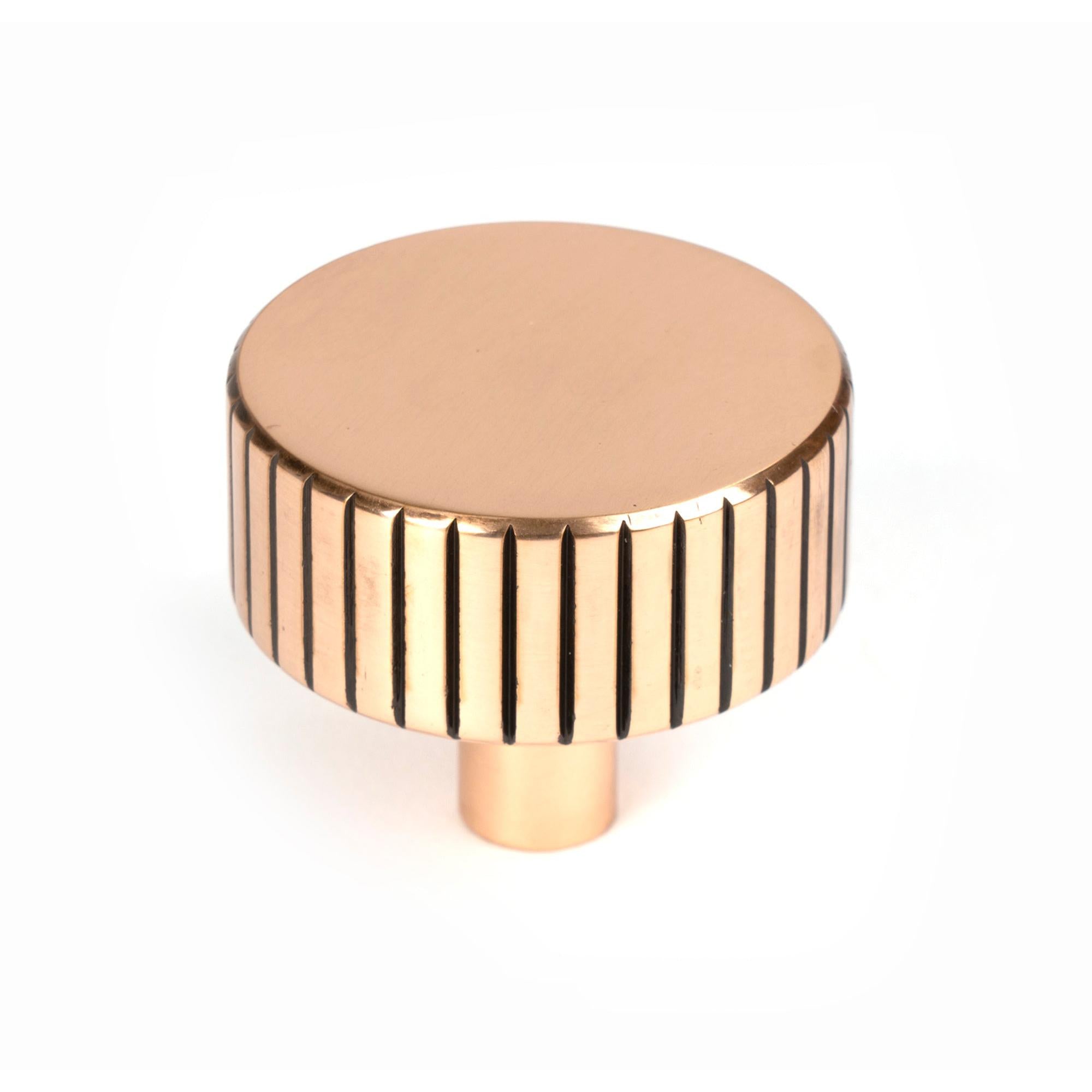 Polished Bronze Judd Cabinet Knob - 38mm (No rose) | From The Anvil - Cabinet Knobs - From The Anvil - Yester Home
