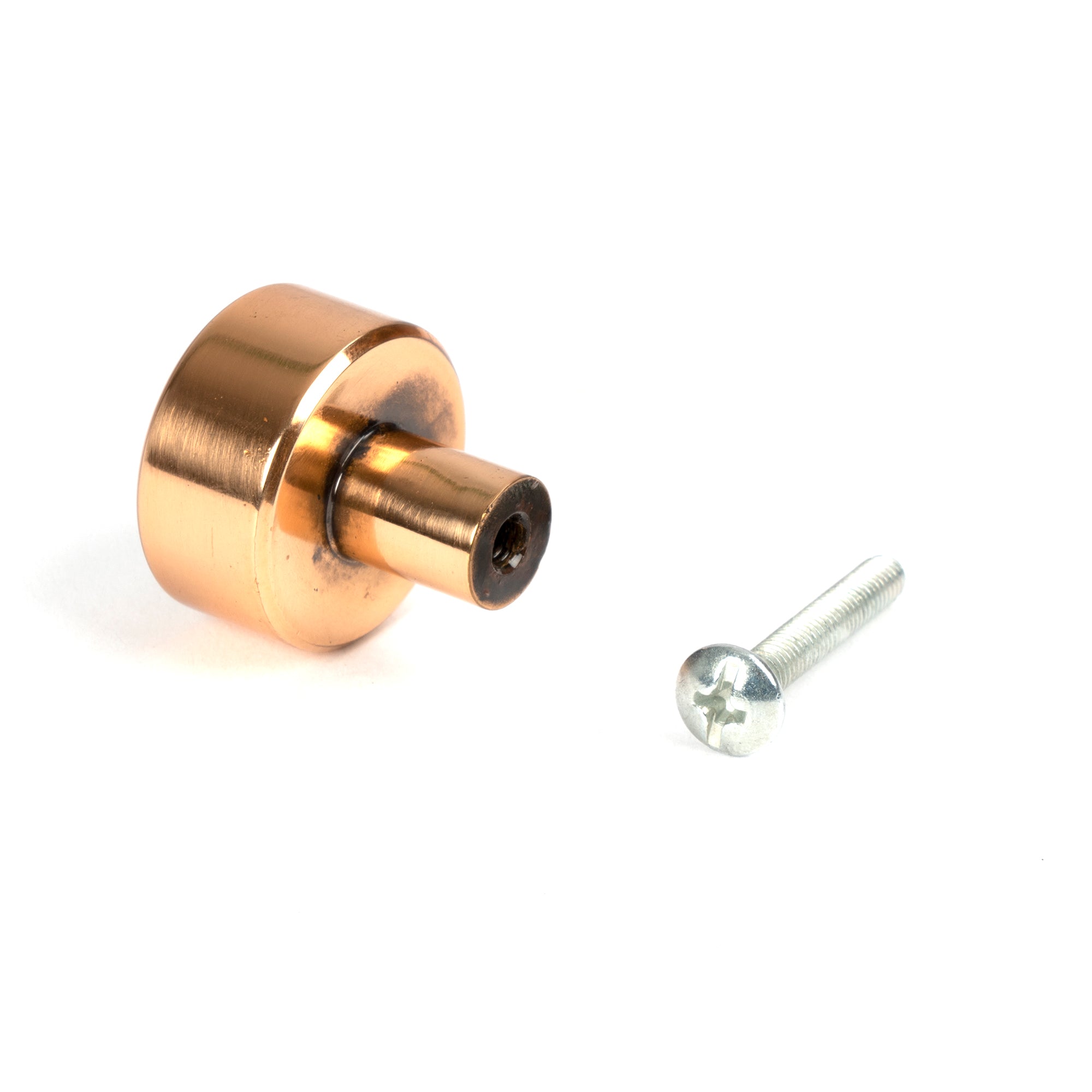 Polished Bronze Kelso Cabinet Knob - 25mm (No rose) | From The Anvil - Cabinet Knobs - From The Anvil - Yester Home
