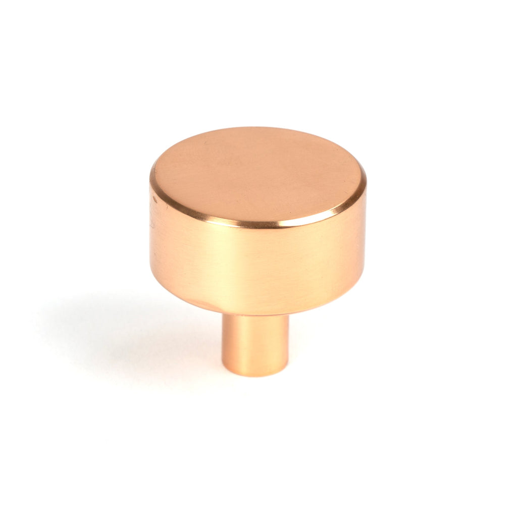 Polished Bronze Kelso Cabinet Knob - 32mm (No rose) | From The Anvil-Cabinet Knobs-Yester Home