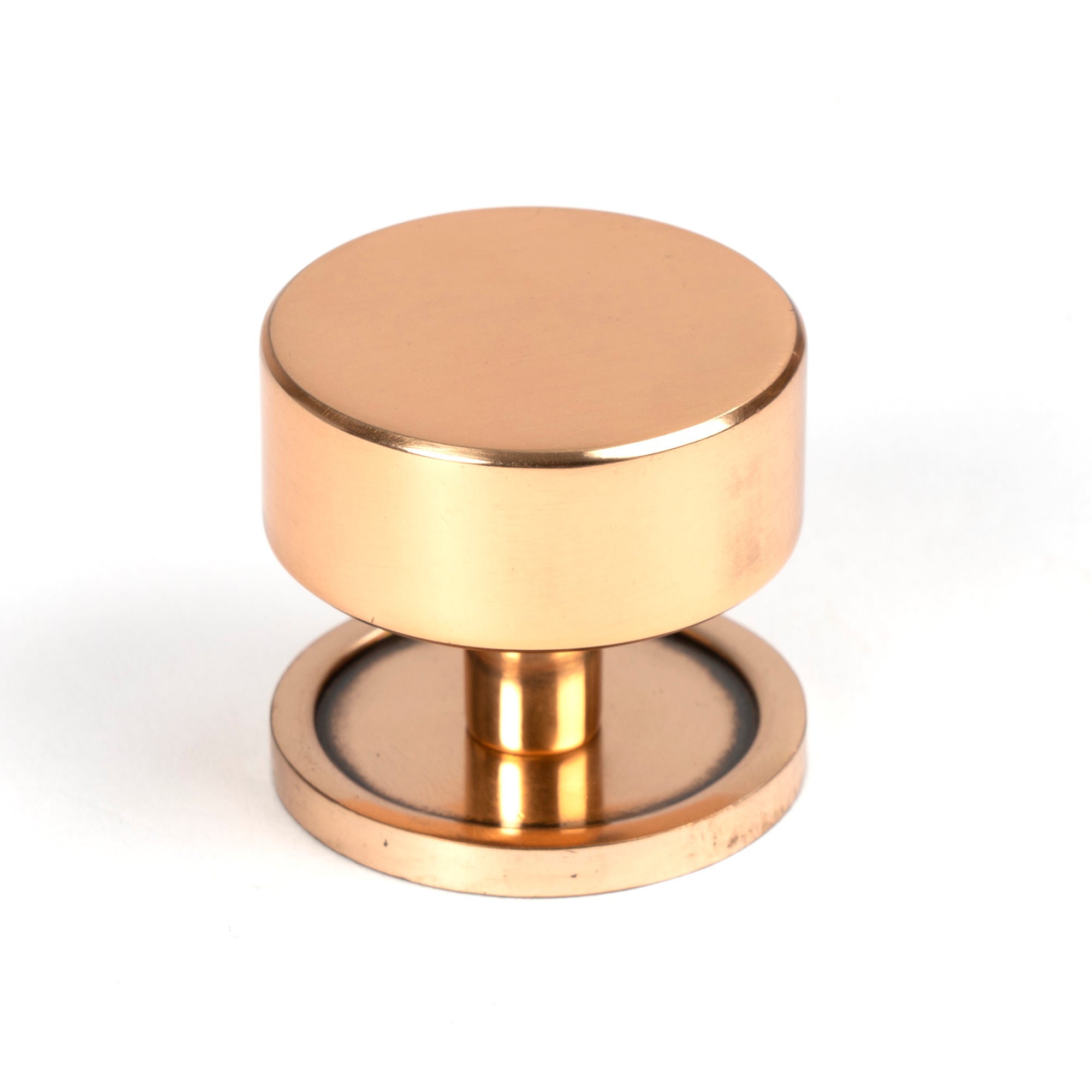 Polished Bronze Kelso Cabinet Knob - 38mm (Plain) | From The Anvil - Cabinet Knobs - From The Anvil - Yester Home