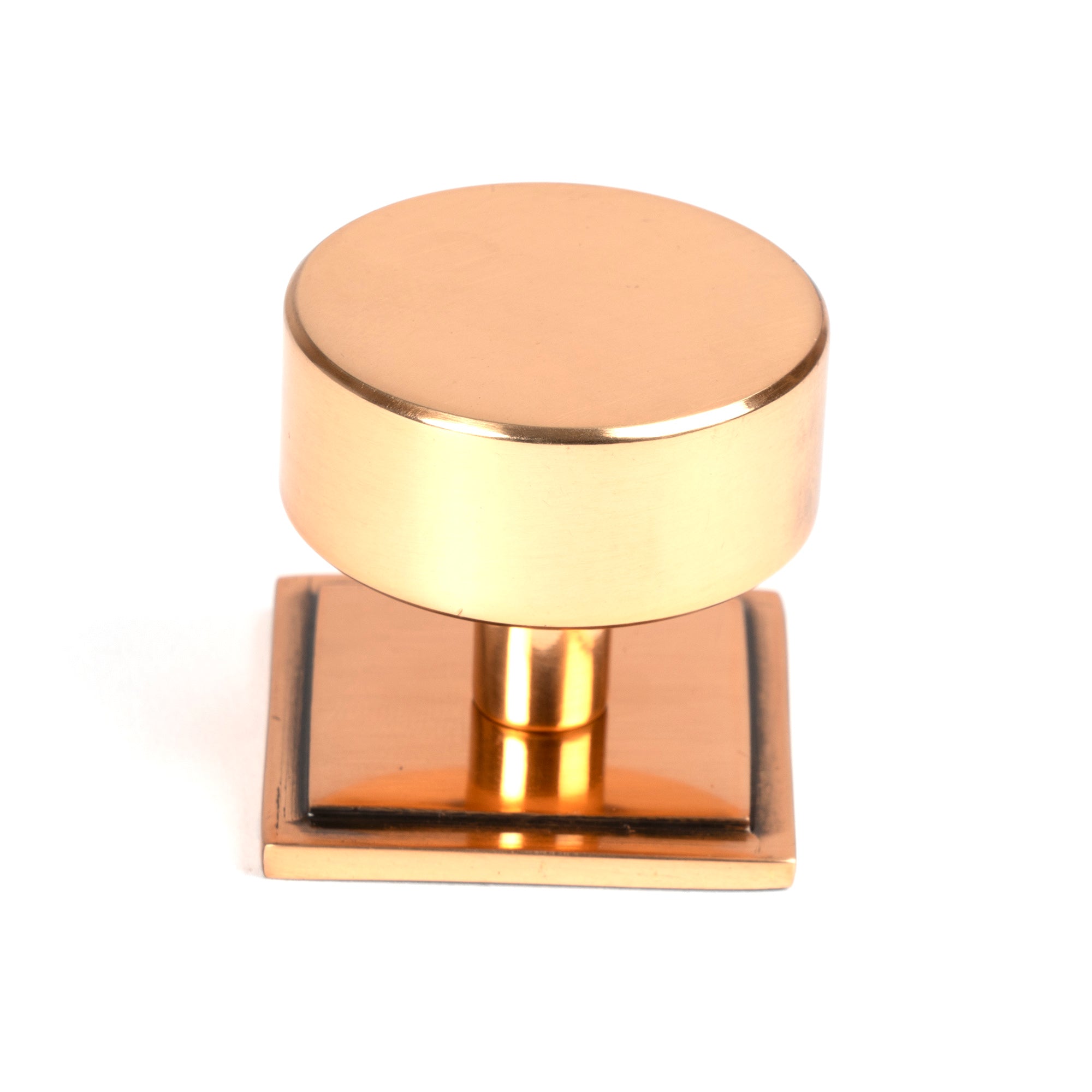 Polished Bronze Kelso Cabinet Knob - 38mm (Square) | From The Anvil - Cabinet Knobs - From The Anvil - Yester Home