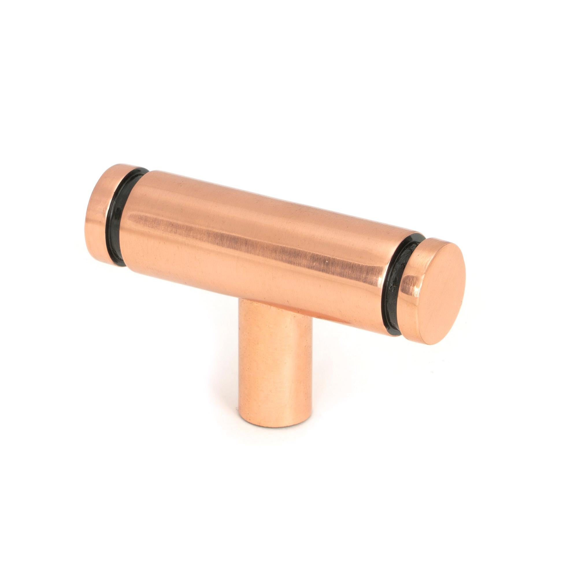 Polished Bronze Kelso T-Bar | From The Anvil - Cabinet Knobs - From The Anvil - Yester Home
