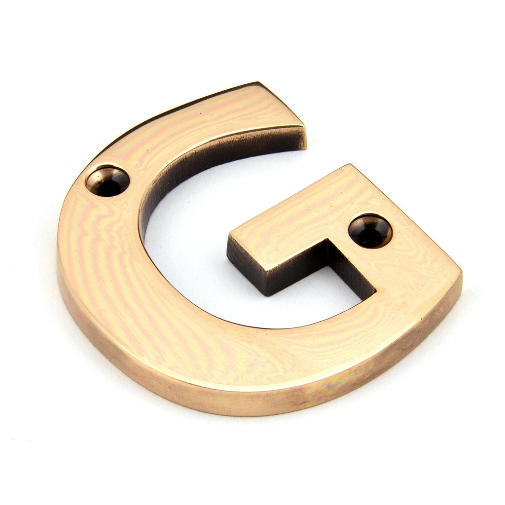 Polished Bronze Letter G | From The Anvil-Letters-Yester Home
