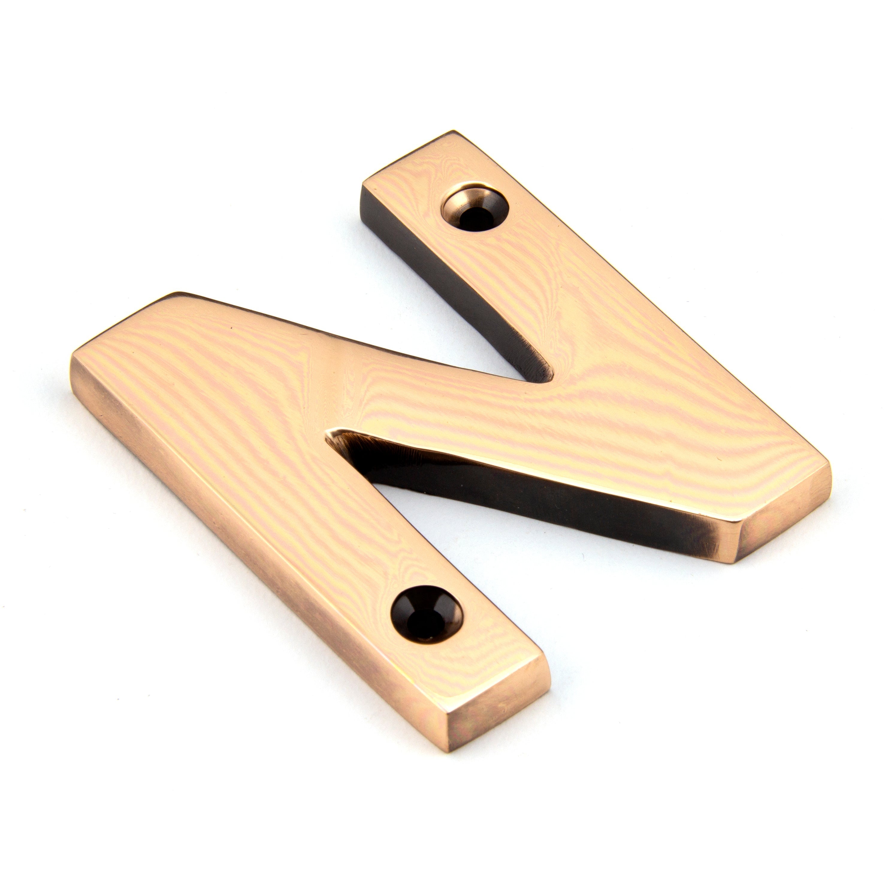 Polished Bronze Letter N | From The Anvil-Letters-Yester Home