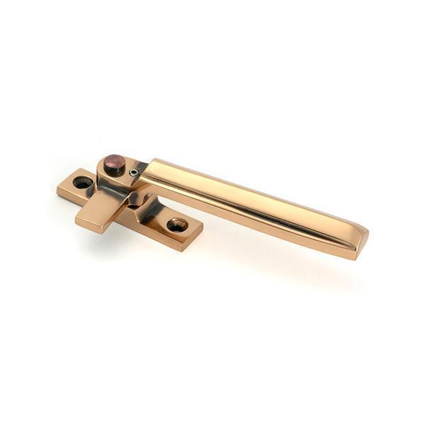 Polished Bronze Locking Art Deco Fastener - RH - Locking Fasteners - From The Anvil - Yester Home