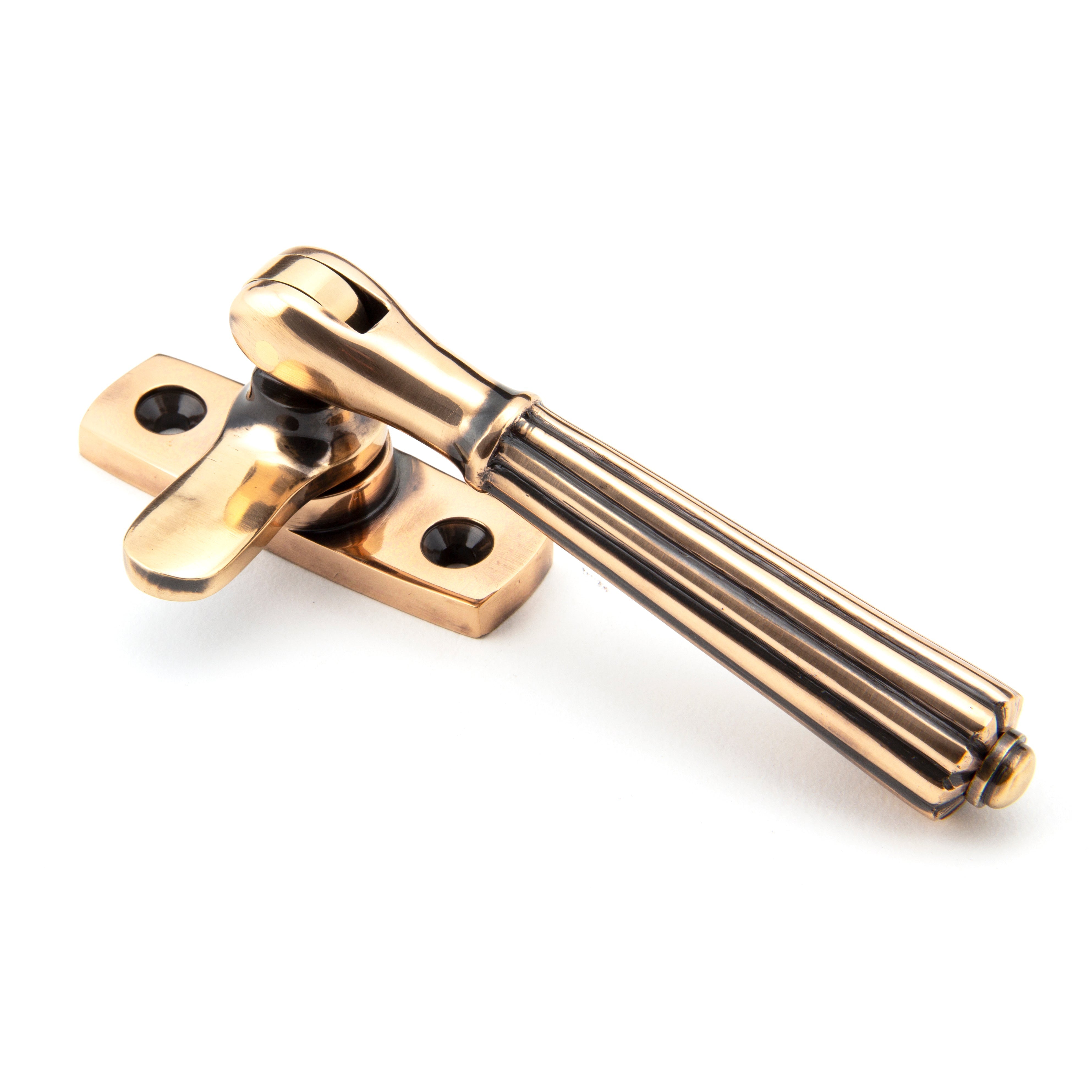 Polished Bronze Locking Hinton Fastener | From The Anvil-Locking Fasteners-Yester Home