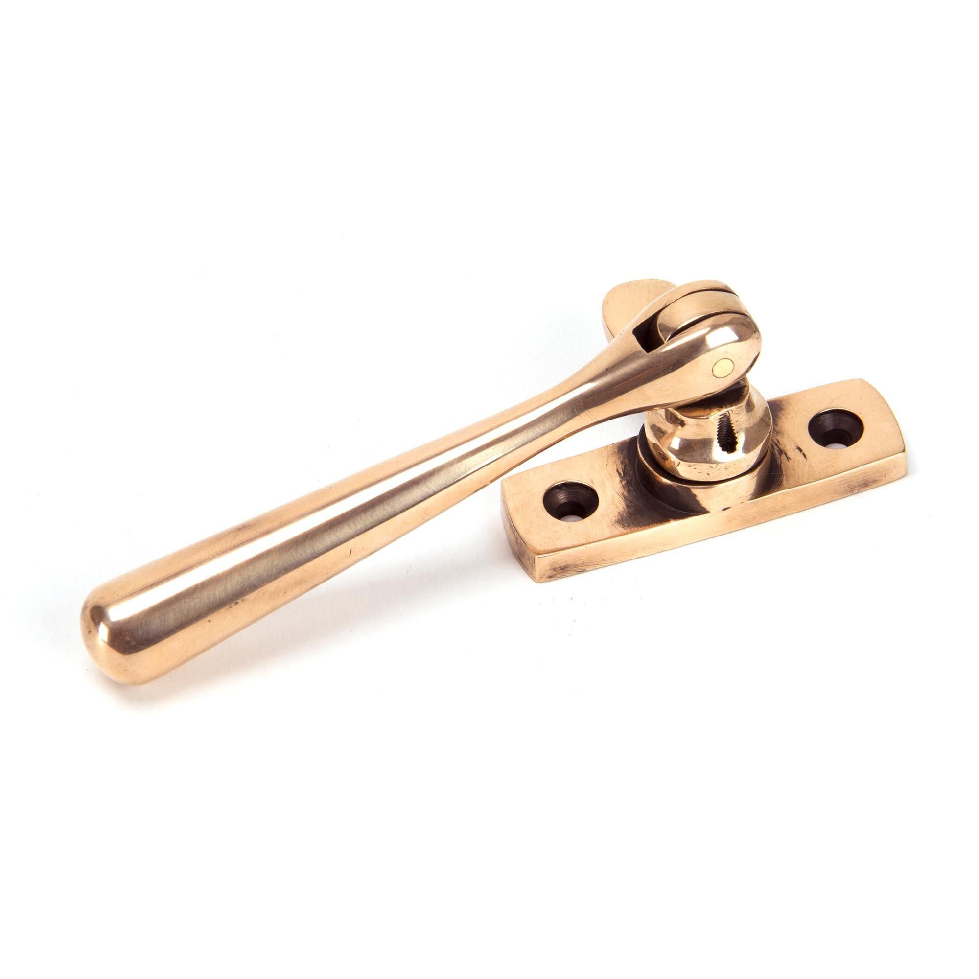 Polished Bronze Locking Newbury Fastener | From The Anvil - Locking Fasteners - From The Anvil - Yester Home