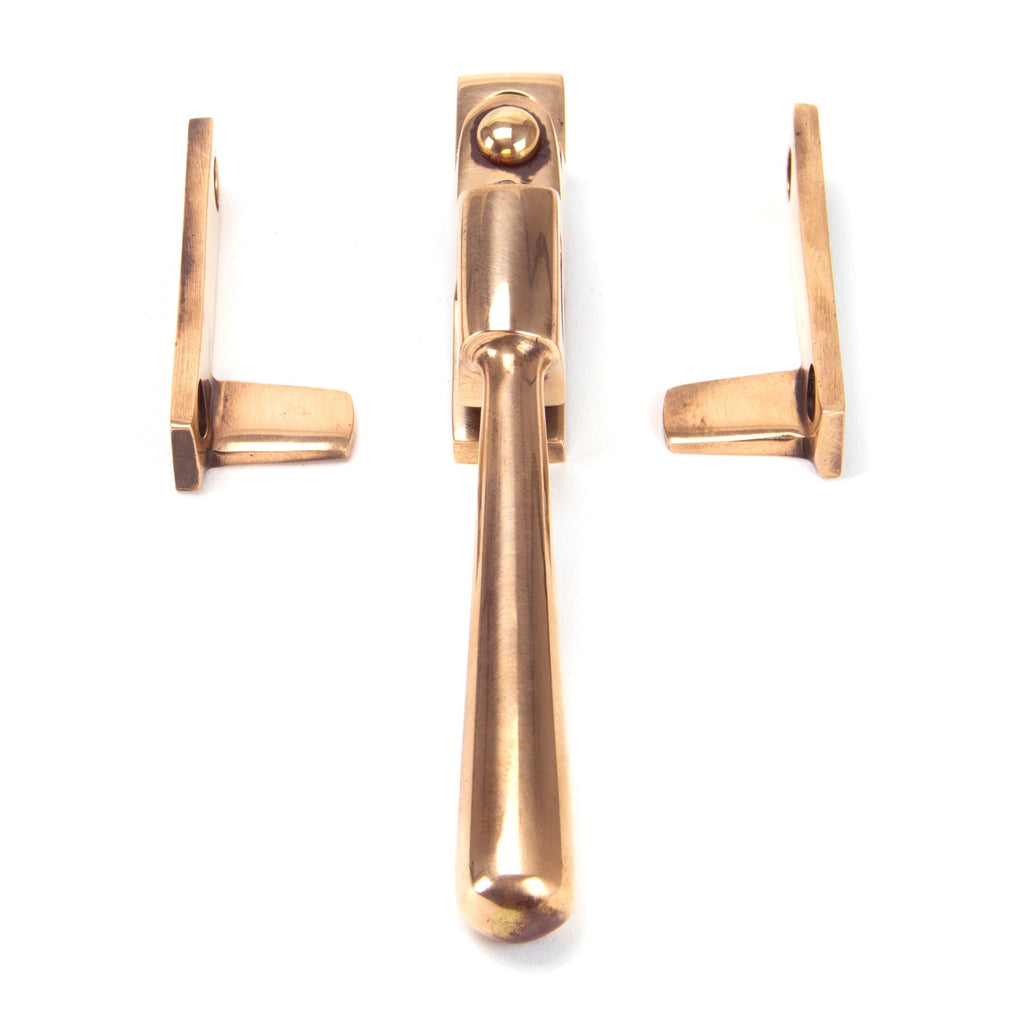 Polished Bronze Night-Vent Locking Newbury Fastener | From The Anvil-Night-Vent Fasteners-Yester Home