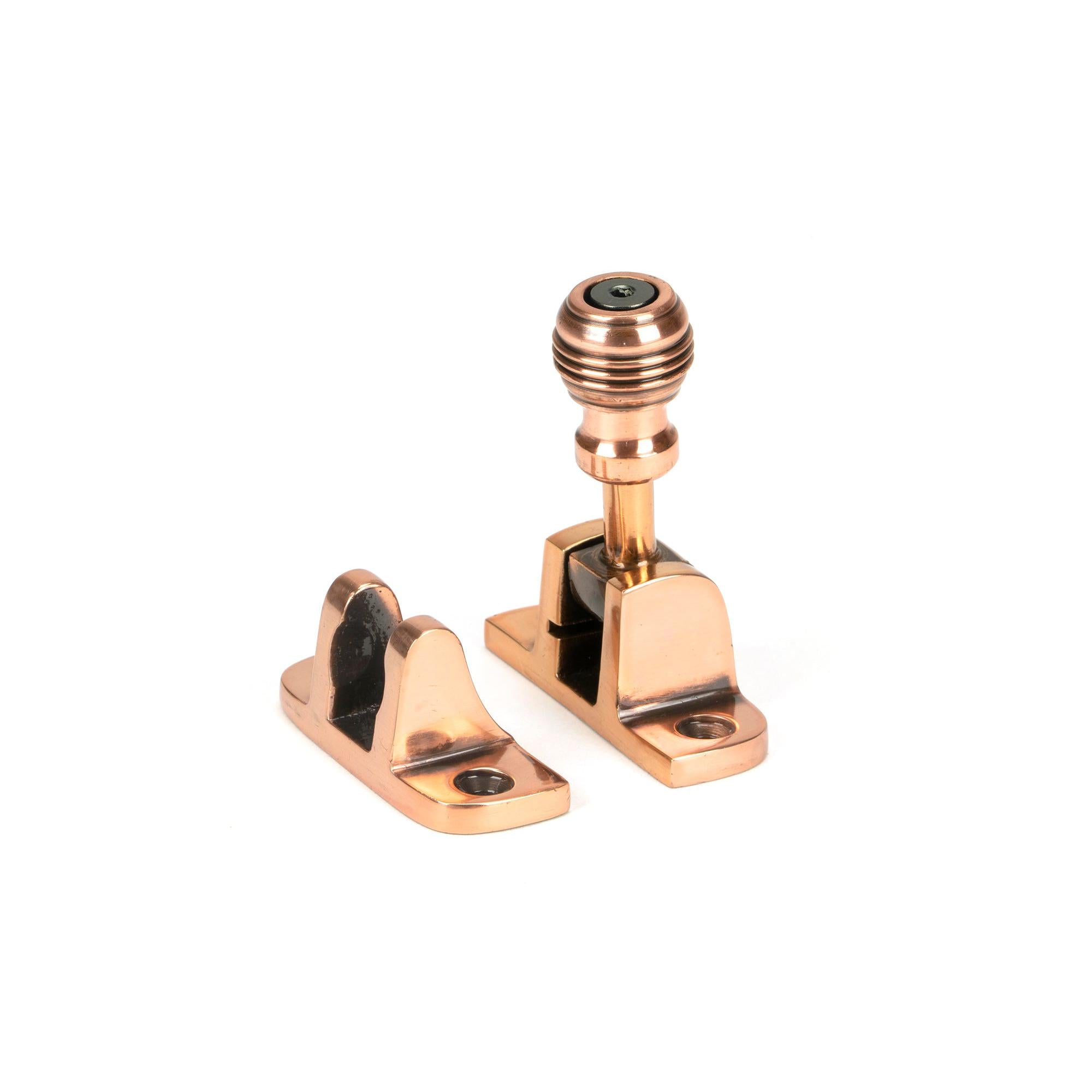 Polished Bronze Prestbury Brighton Fastener (Radiused) | From The Anvil - Fasteners - From The Anvil - Yester Home