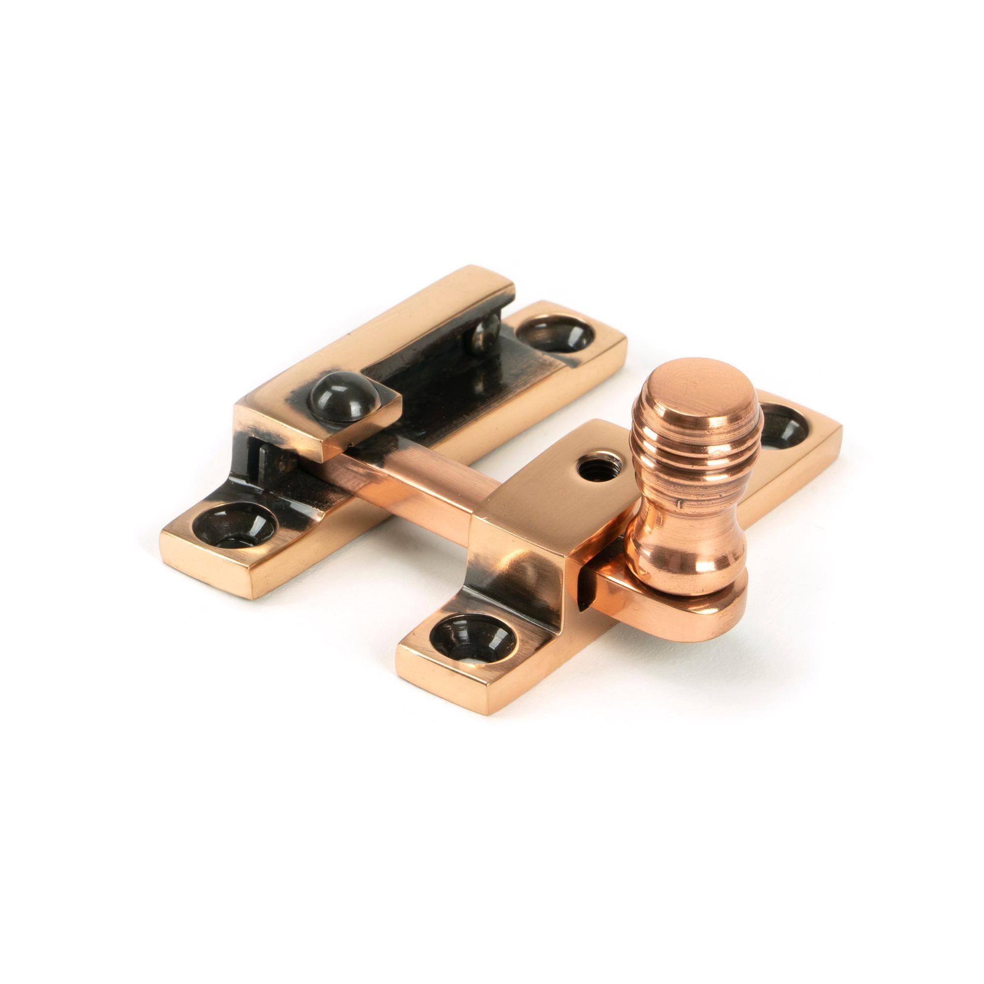 Polished Bronze Prestbury Quadrant Fastener - Narrow | From The Anvil - Quadrant Fasteners - From The Anvil - Yester Home