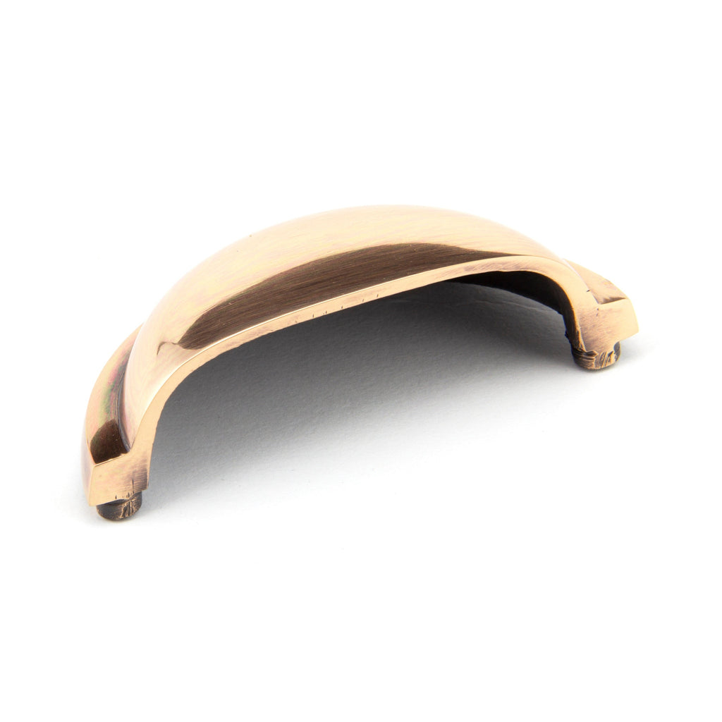 Polished Bronze Regency Concealed Drawer Pull | From The Anvil-Drawer Pulls-Yester Home
