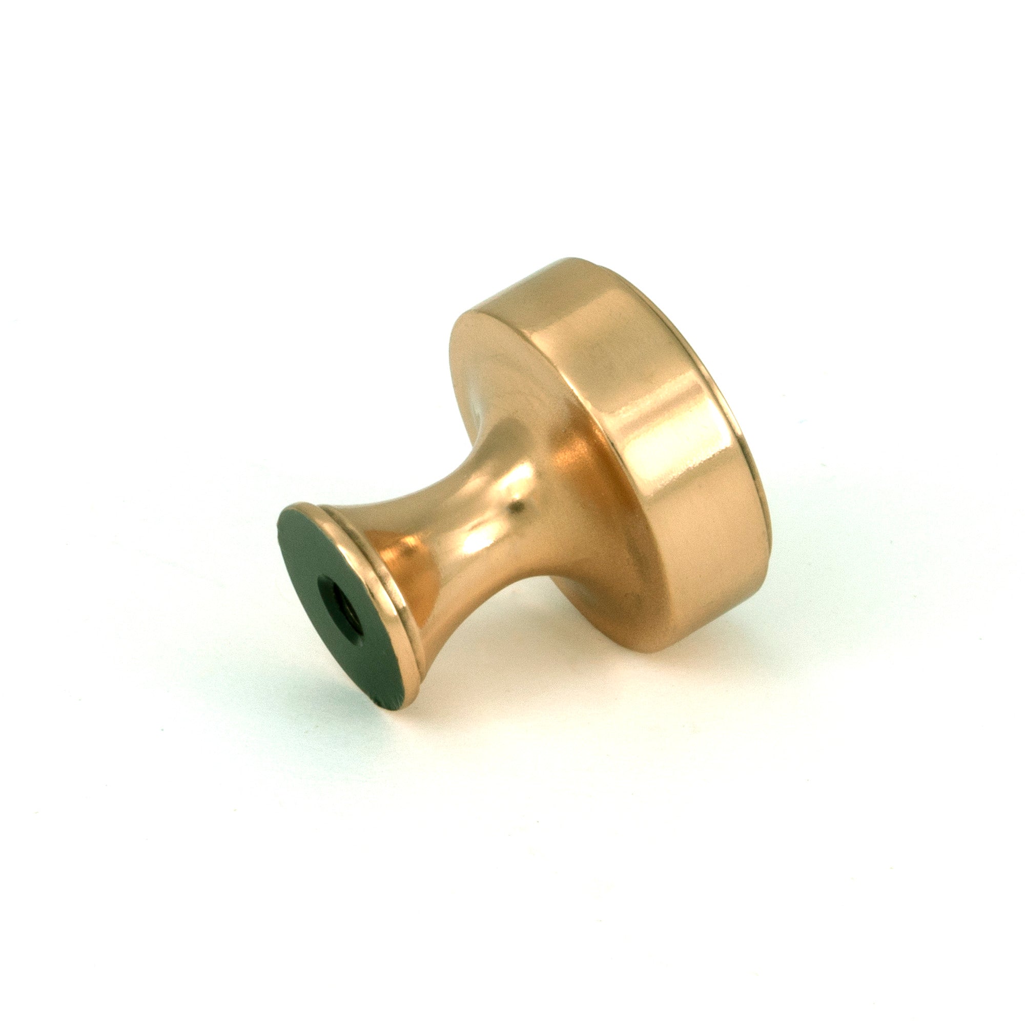 Polished Bronze Scully Cabinet Knob - 25mm - Cabinet Knobs - From The Anvil - Yester Home