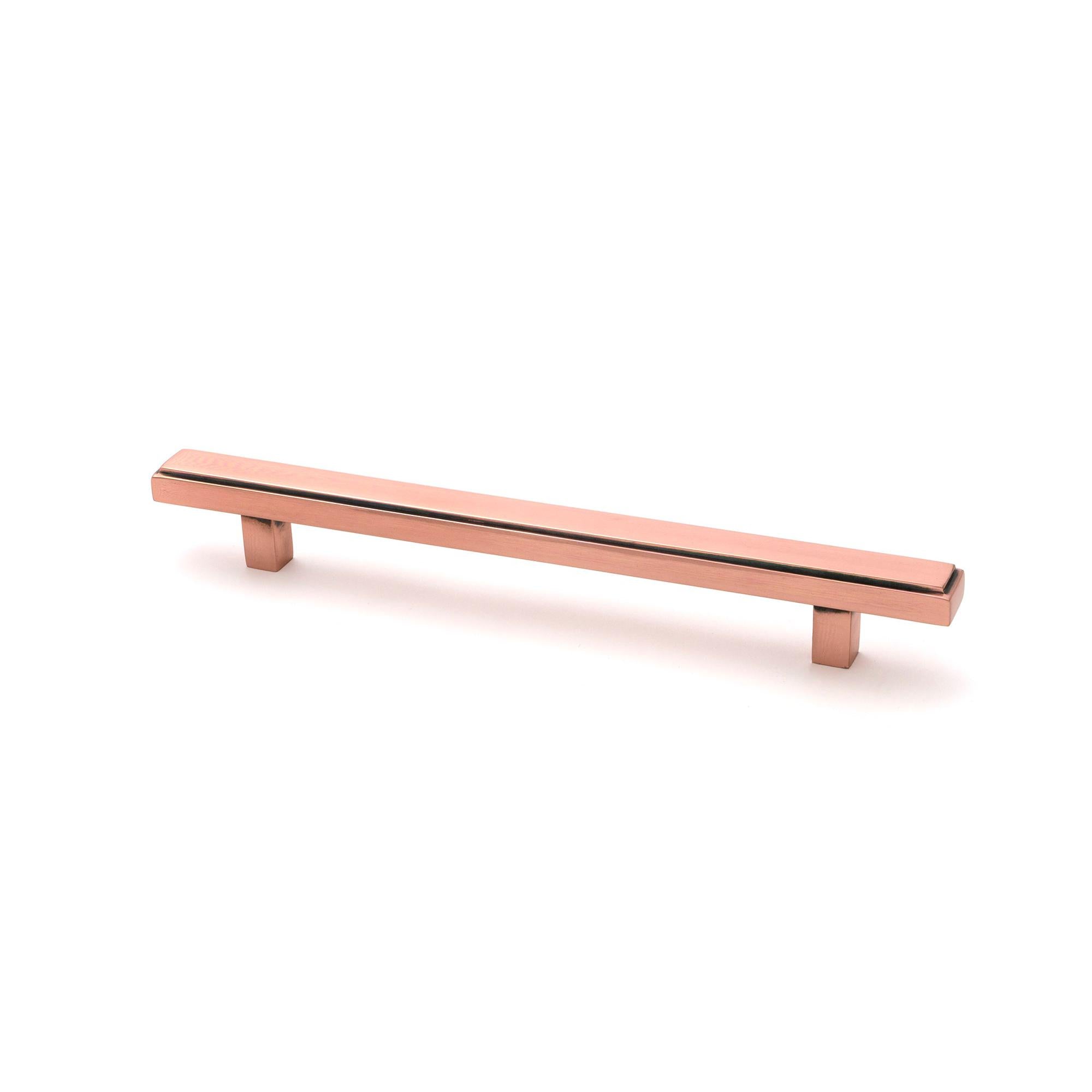 Polished Bronze Scully Pull Handle - Medium - Pull Handles - From The Anvil - Yester Home