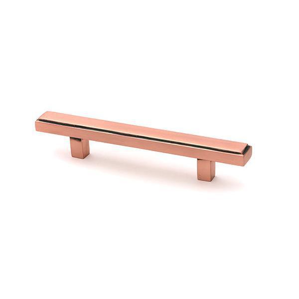 Polished Bronze Scully Pull Handle - Small - Pull Handles - From The Anvil - Yester Home