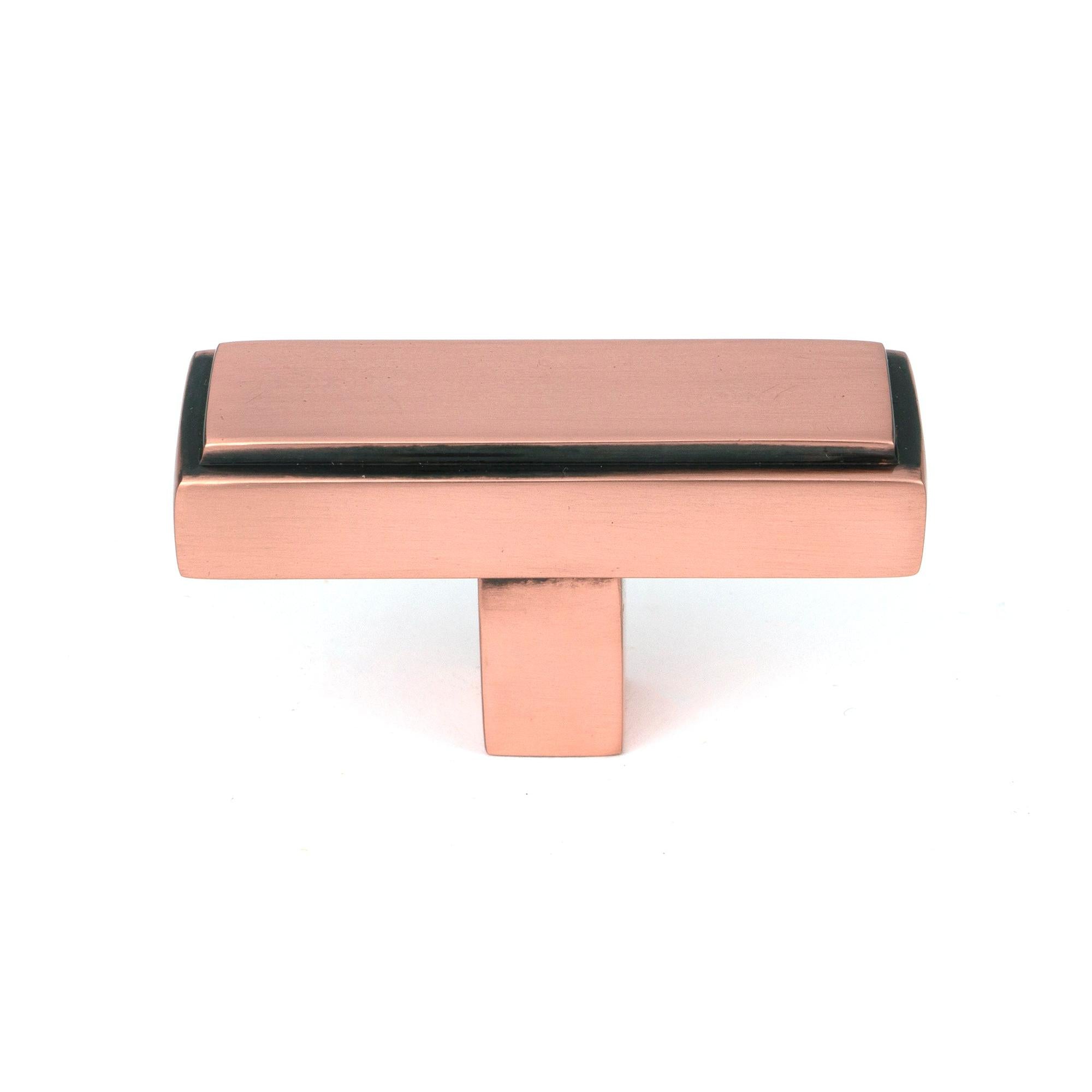 Polished Bronze Scully T-Bar - T-Bars - From The Anvil - Yester Home