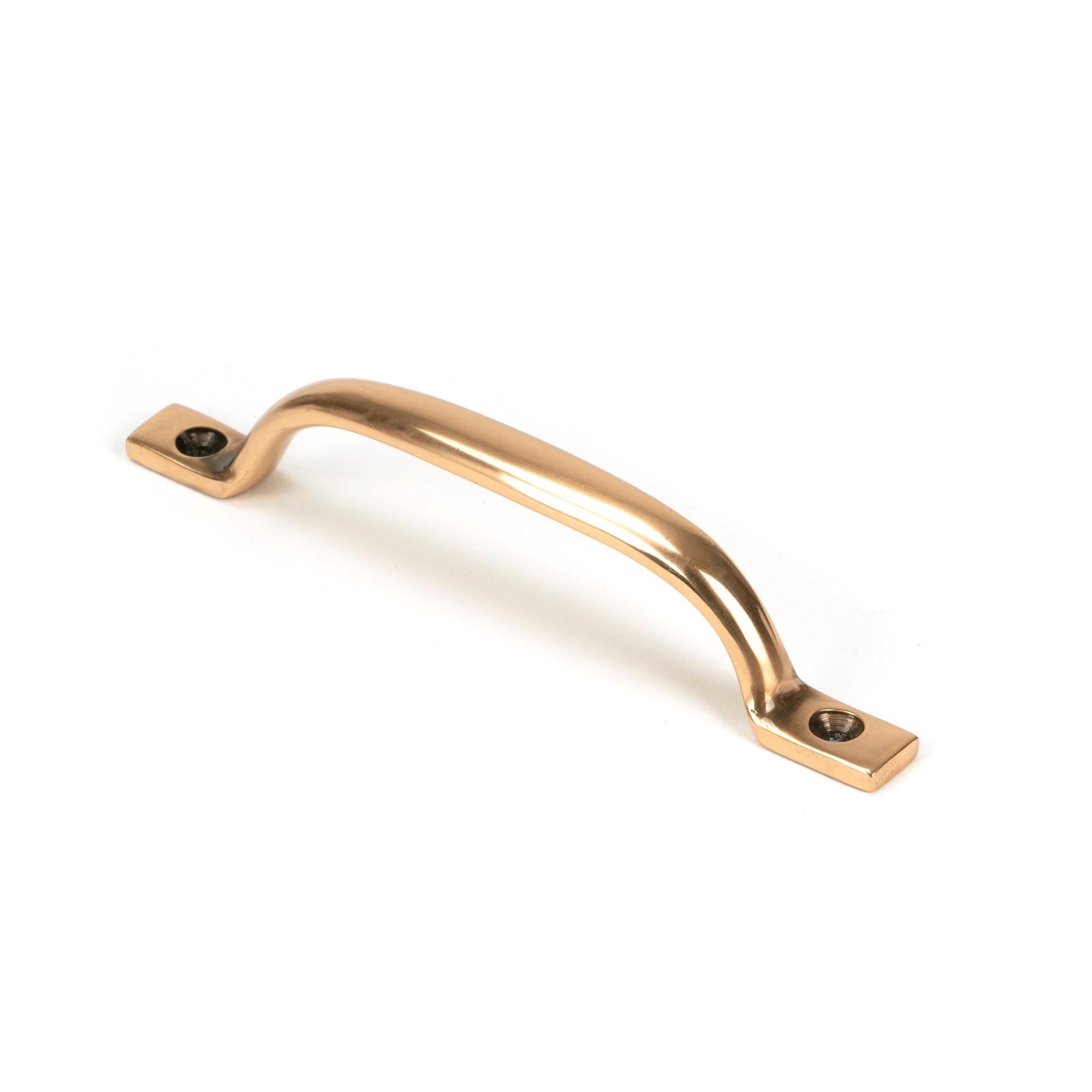 Polished Bronze Slim Sash Pull | From The Anvil - Sash Lifts - From The Anvil - Yester Home