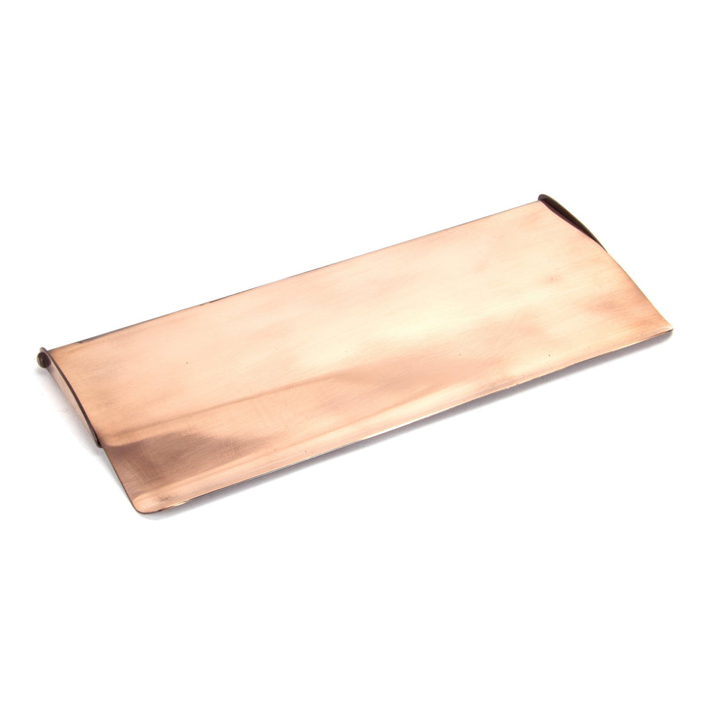 Polished Bronze Small Letter Plate Cover | From The Anvil-Letter Plate Covers-Yester Home