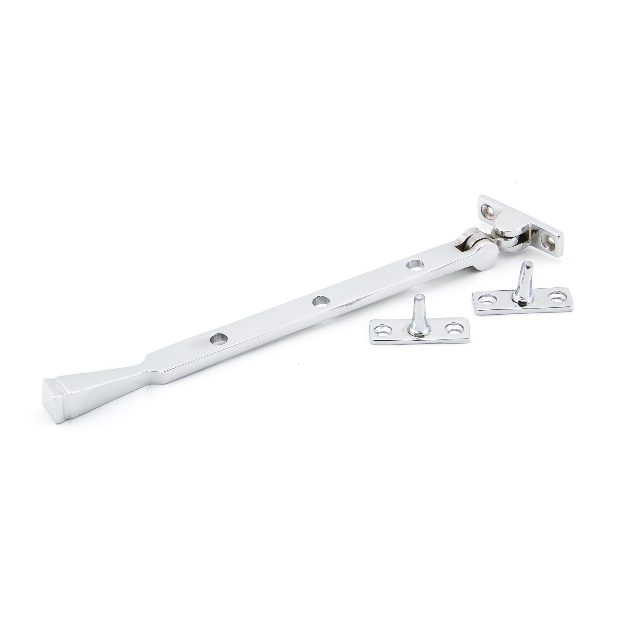 Polished Chrome 10" Avon Stay | From The Anvil - Stays - From The Anvil - Yester Home